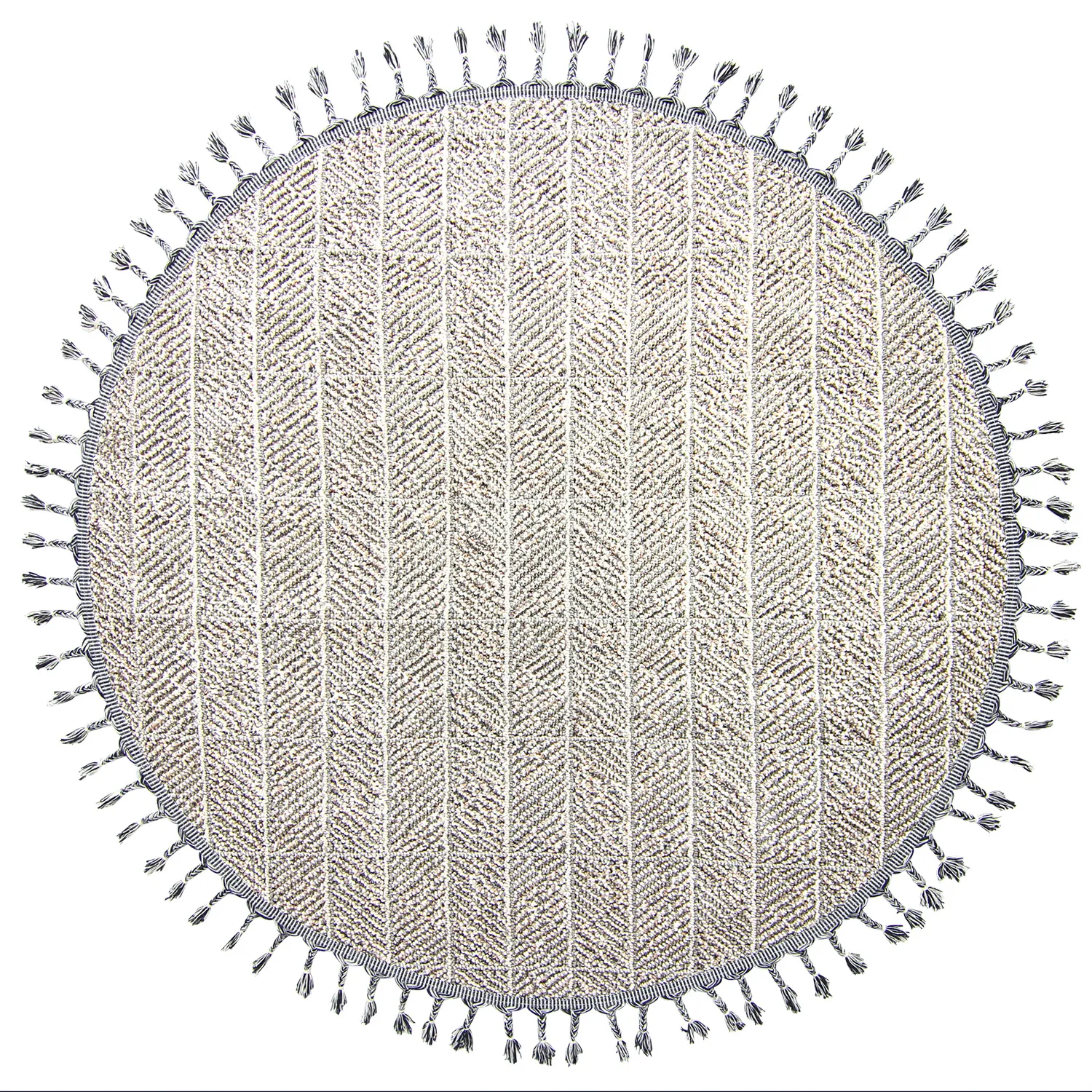 Kerek szőnyeg - Indoor/Outdoor Francisco (szürke)