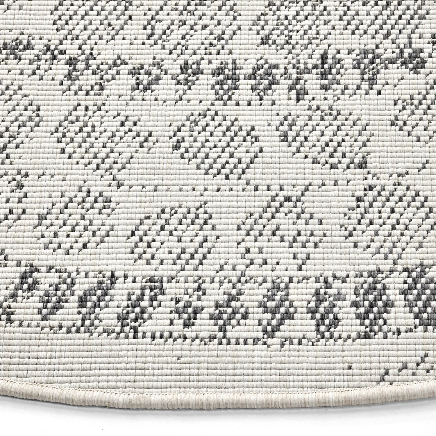 Kerek szőnyeg - Indoor/Outdoor Malcolm (szürke)