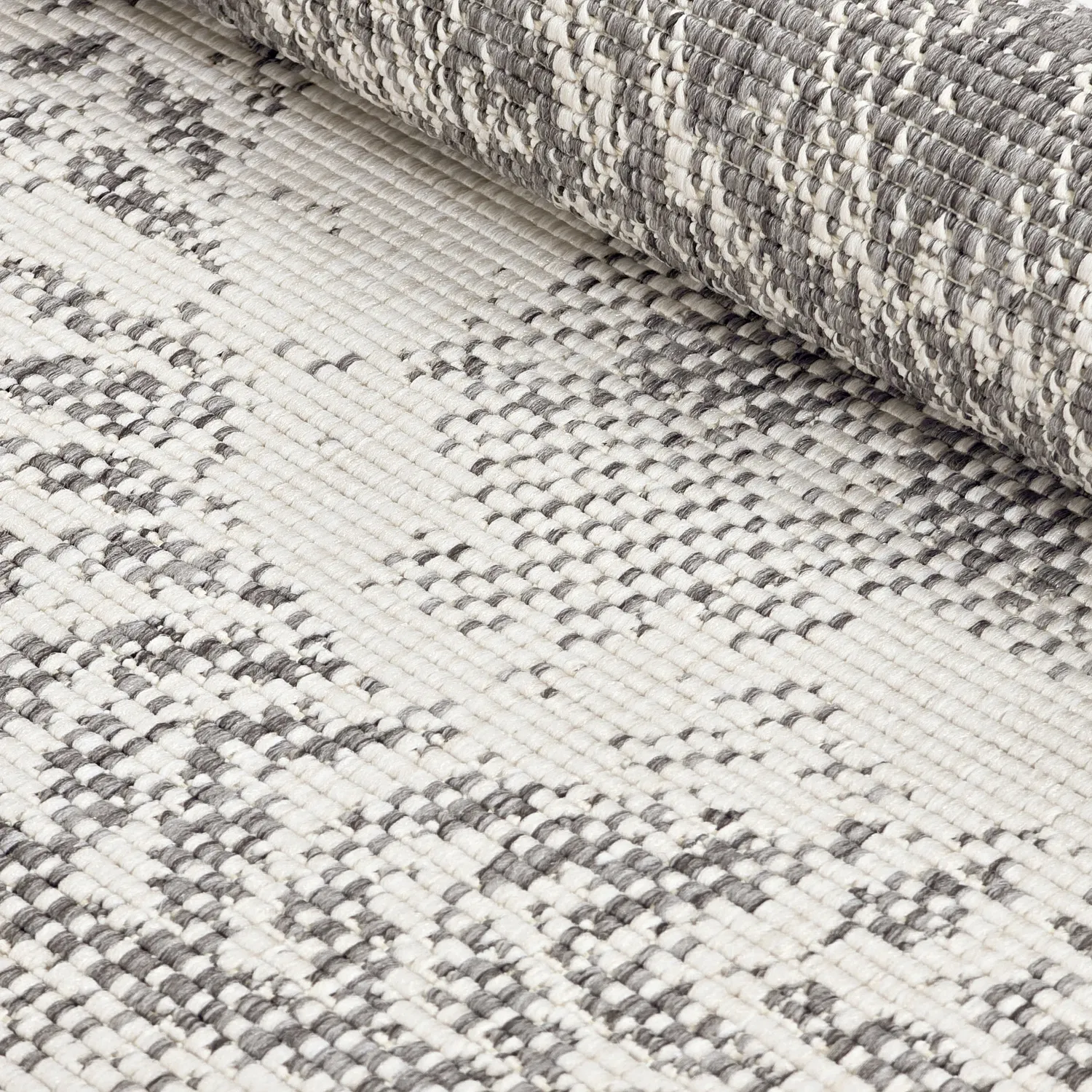 Kerek szőnyeg - Indoor/Outdoor Malcolm (szürke)