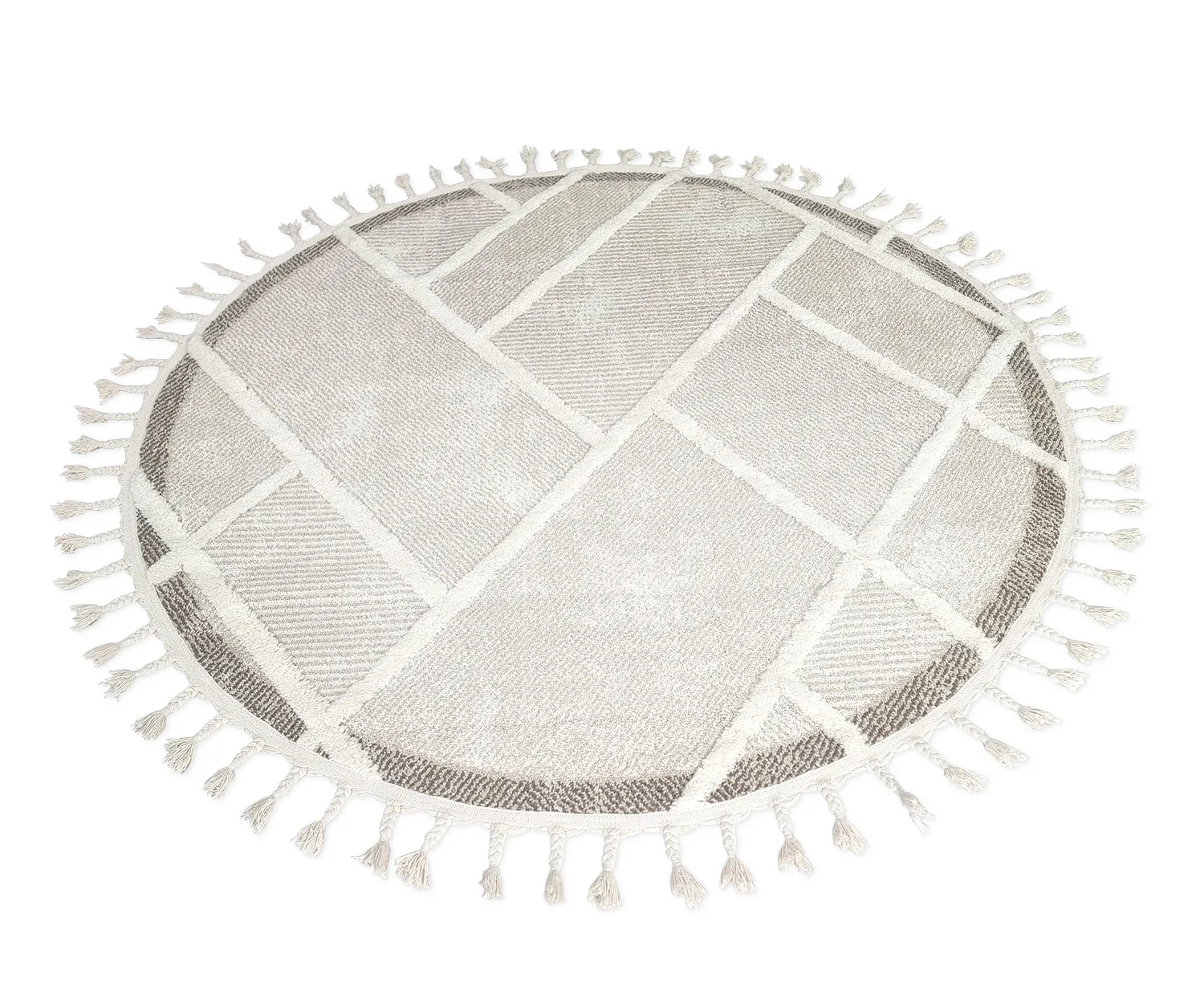 Kerek szőnyeg - Boston (bézs)