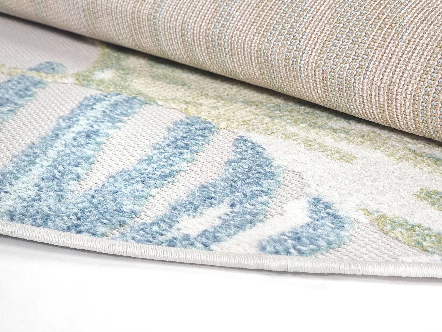 Kerek szőnyeg - Indoor/Outdoor Havana (krém/többszínű)