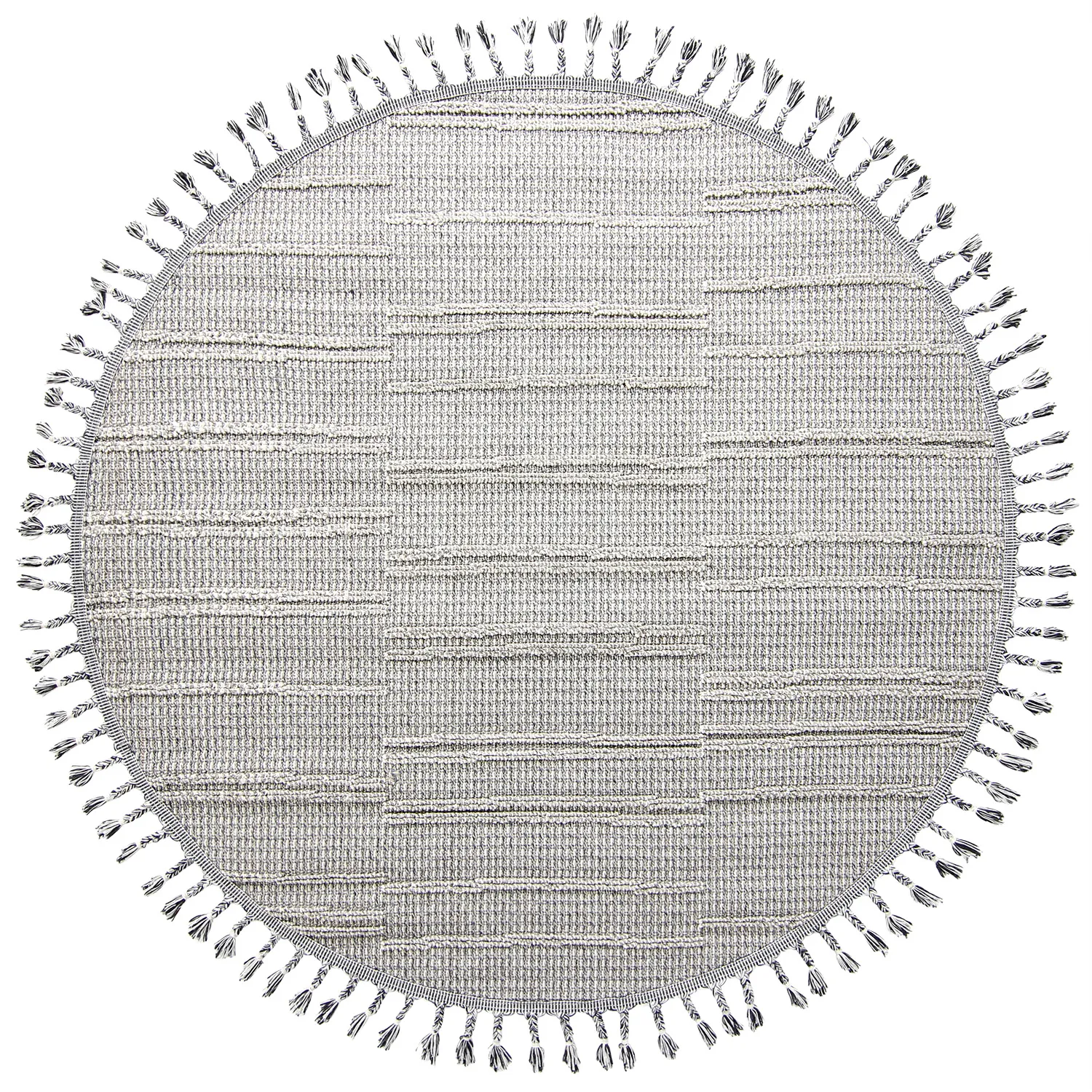 Kerek szőnyeg - Indoor/Outdoor Paz (szürke)