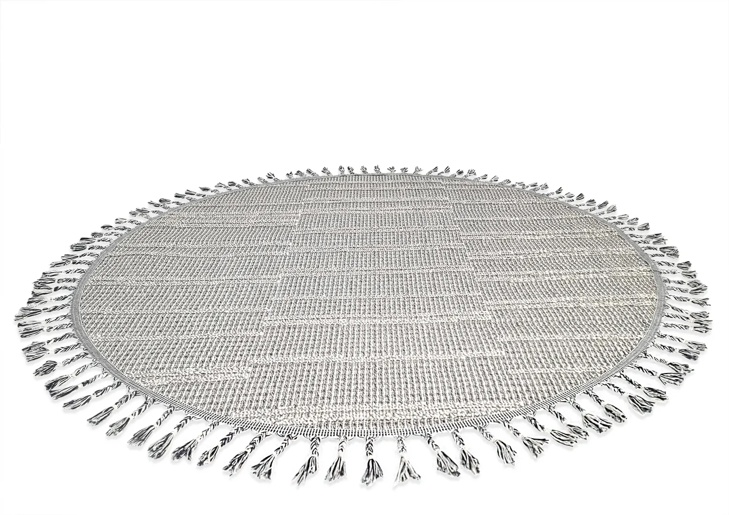 Kerek szőnyeg - Indoor/Outdoor Paz (szürke)