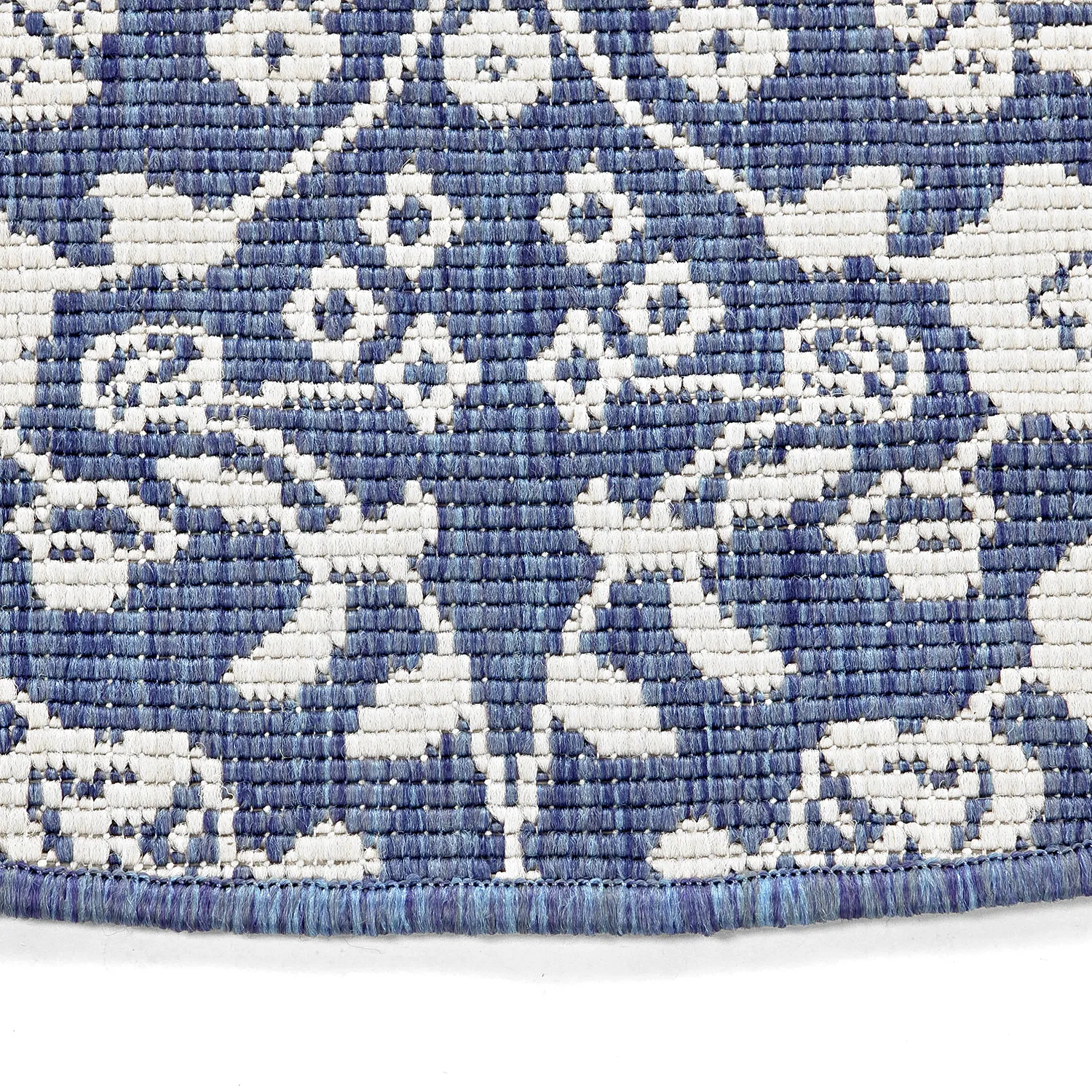 Kerek szőnyeg - Brussels Ocean (kék)