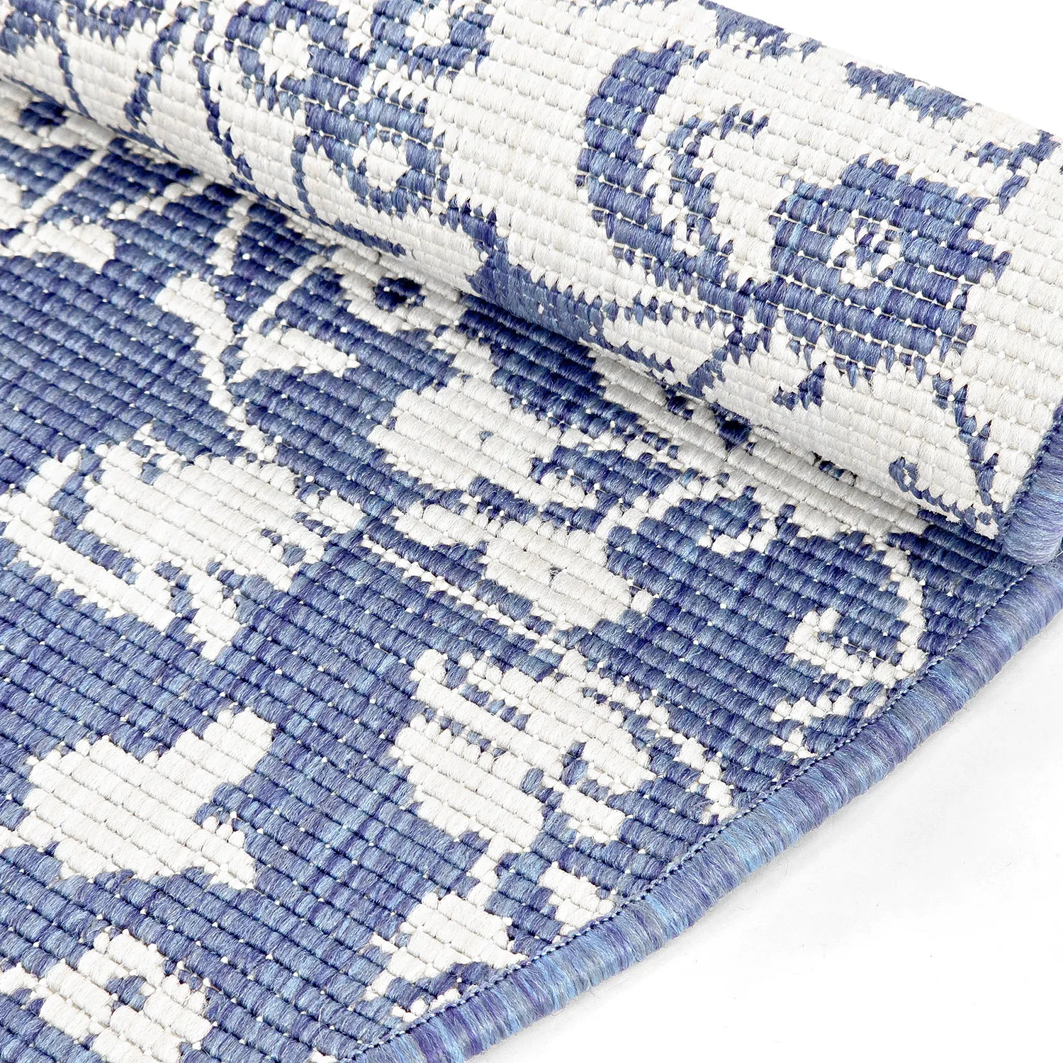 Kerek szőnyeg - Brussels Ocean (kék)