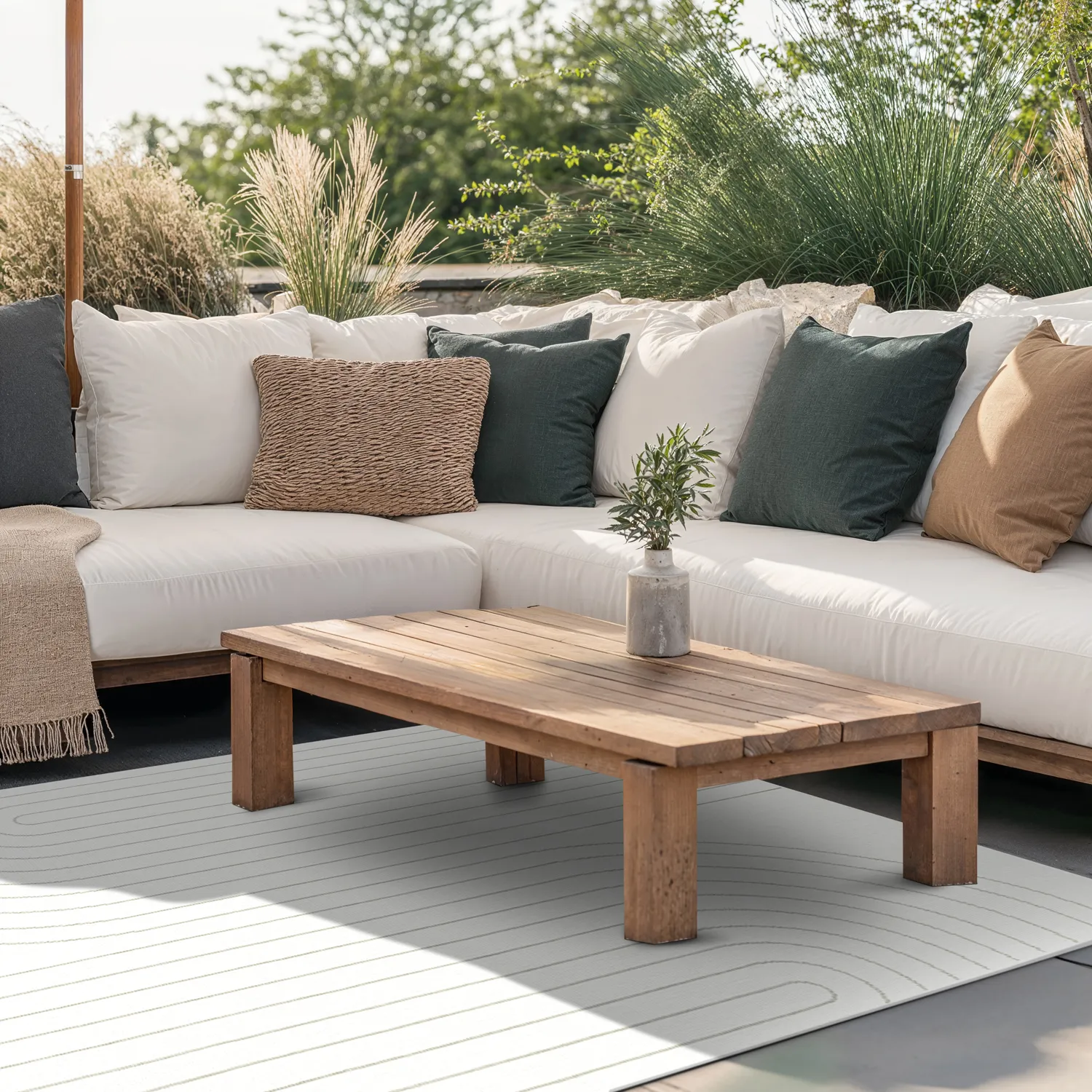 Beltéri és kültéri szőnyeg - Gordo (szürke)