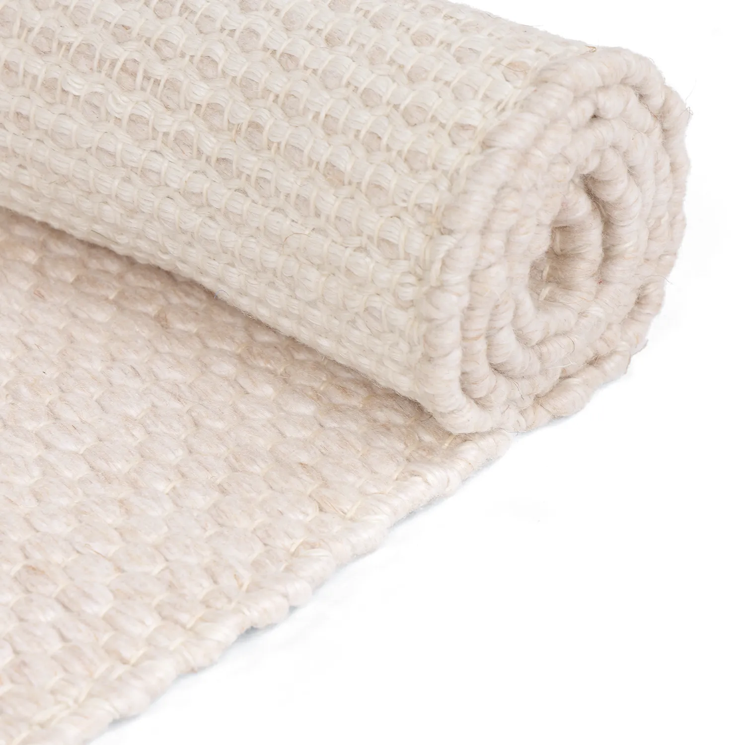 Beltéri és kültéri szőnyeg - Arco Wool Look (krém)