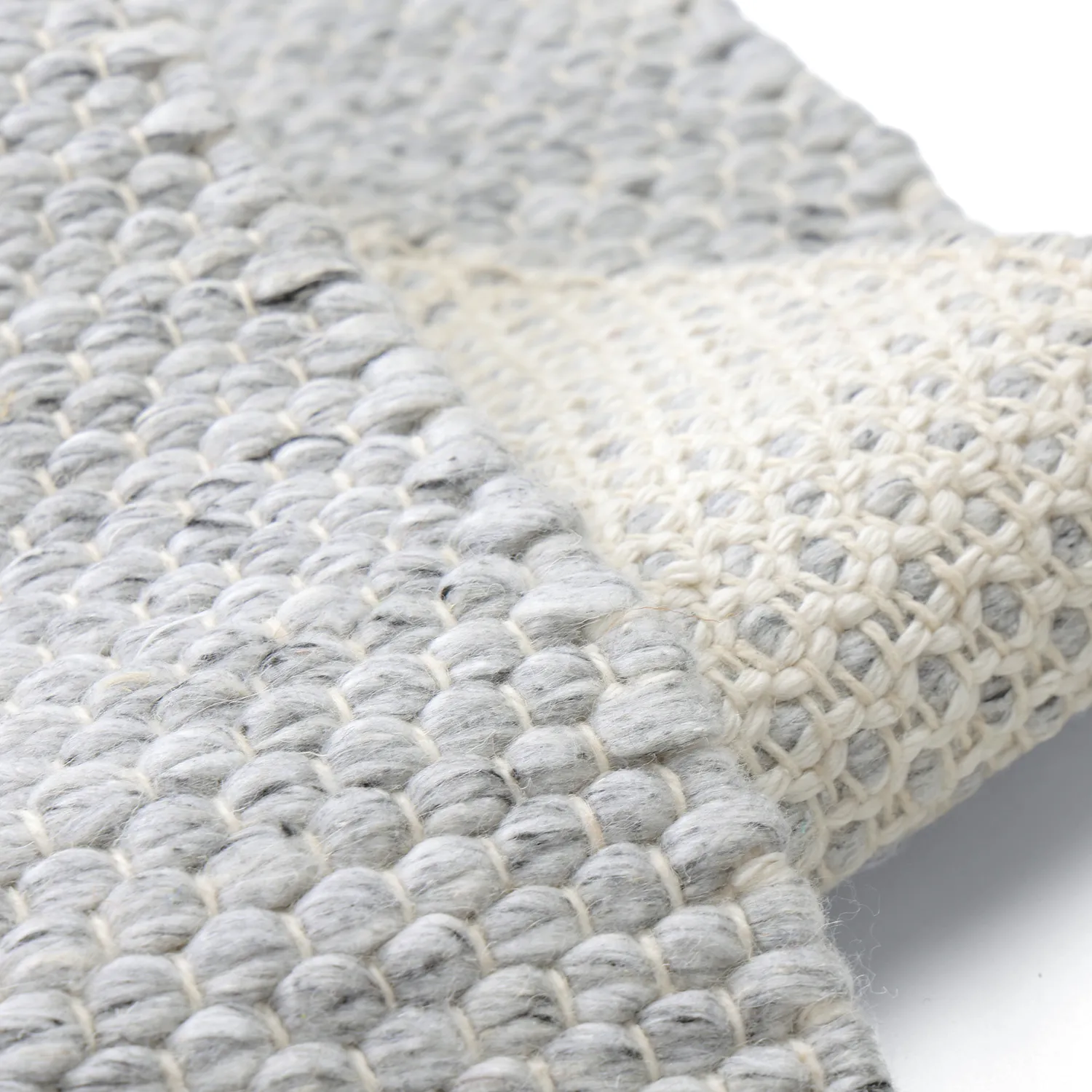 Beltéri és kültéri szőnyeg - Arco Wool Look (szürke/bézs)