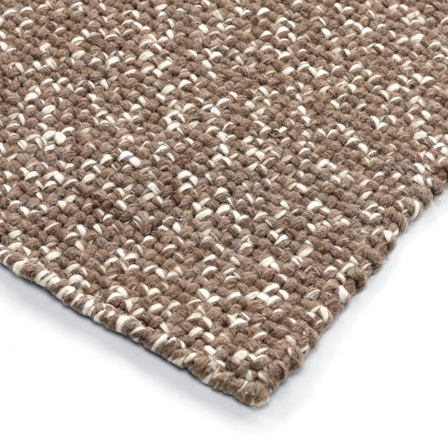 Beltéri és kültéri szőnyeg - Orta Wool Look (barna)