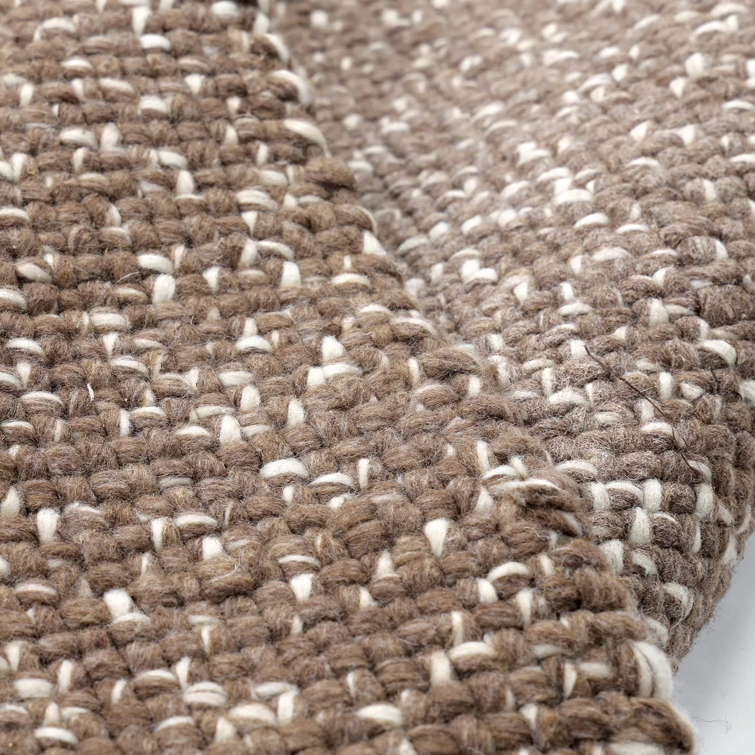 Beltéri és kültéri szőnyeg - Orta Wool Look (barna)