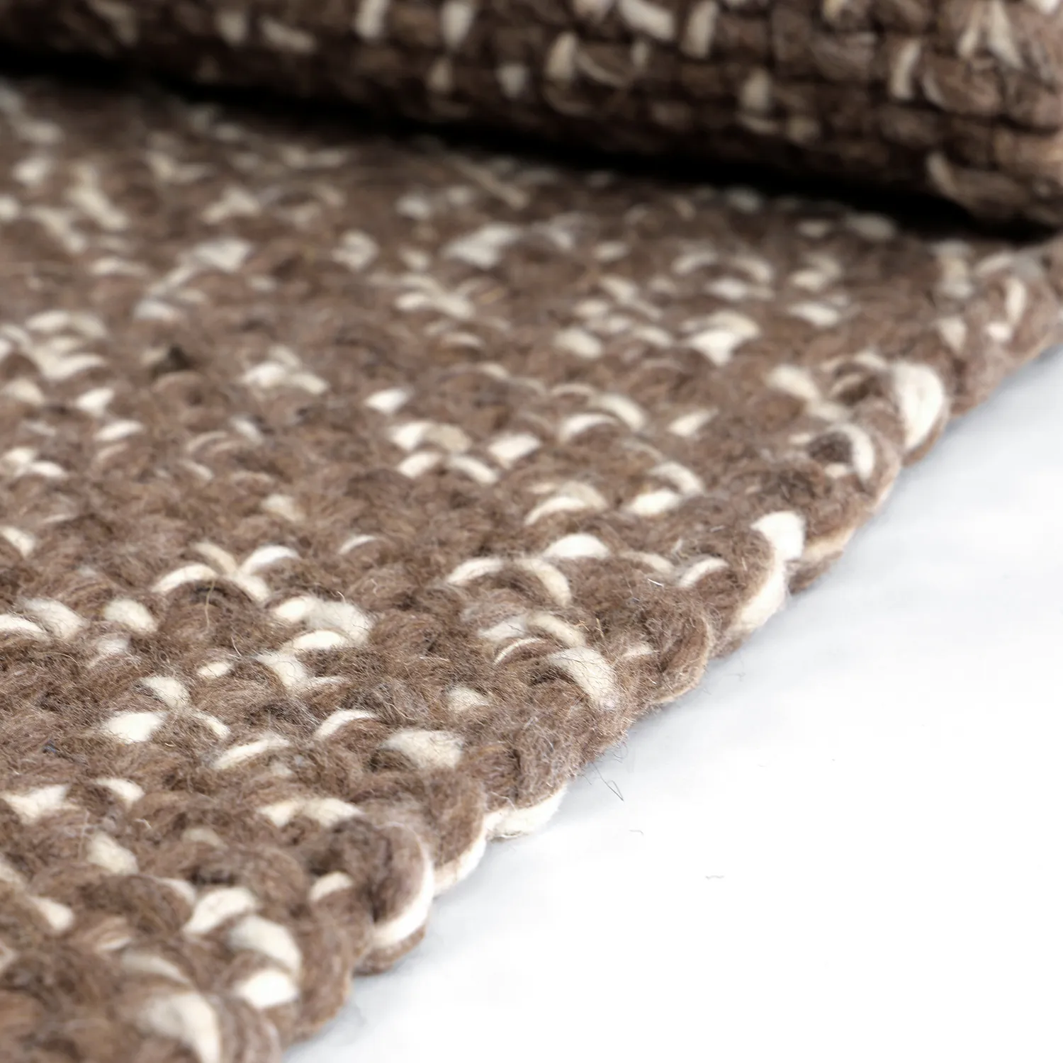 Beltéri és kültéri szőnyeg - Orta Wool Look (barna)