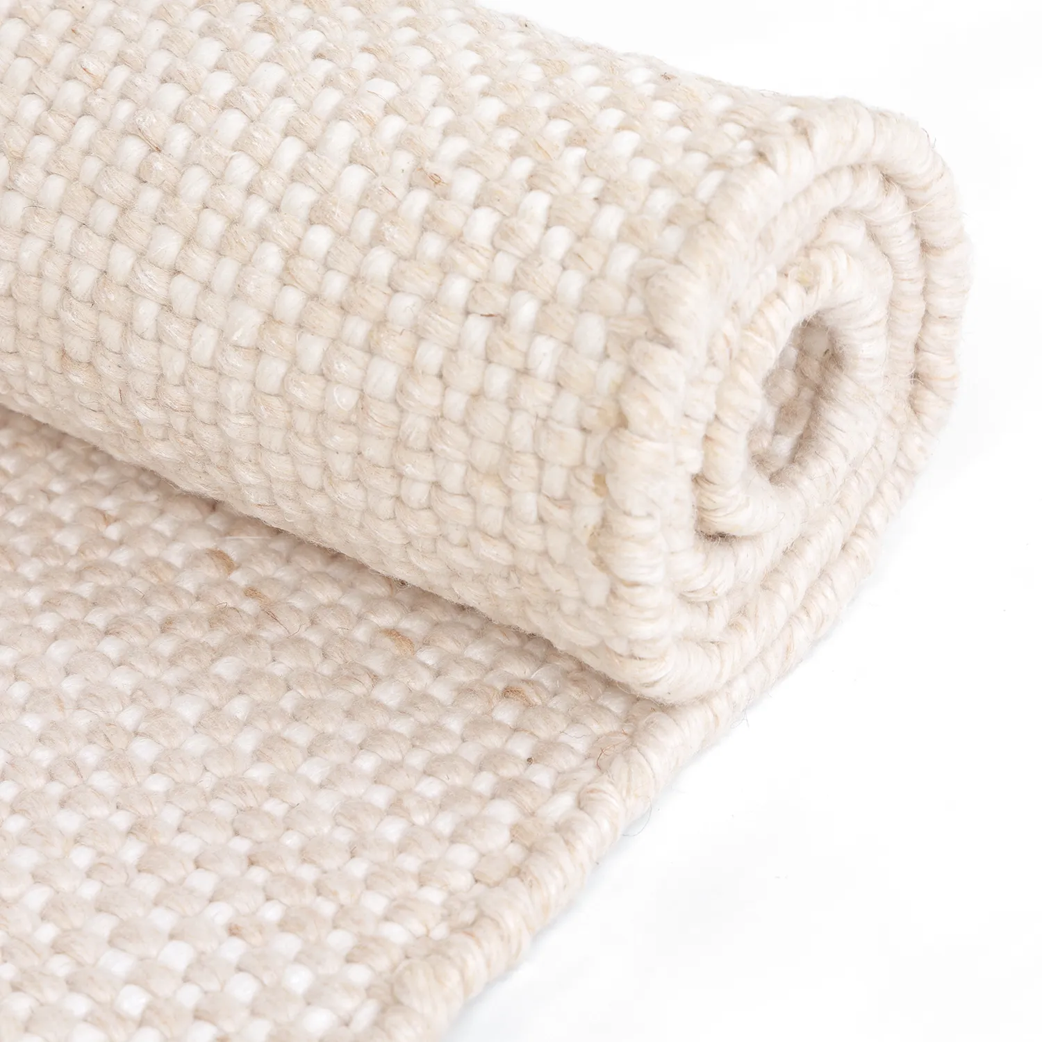 Beltéri és kültéri szőnyeg - Orta Wool Look (krém)