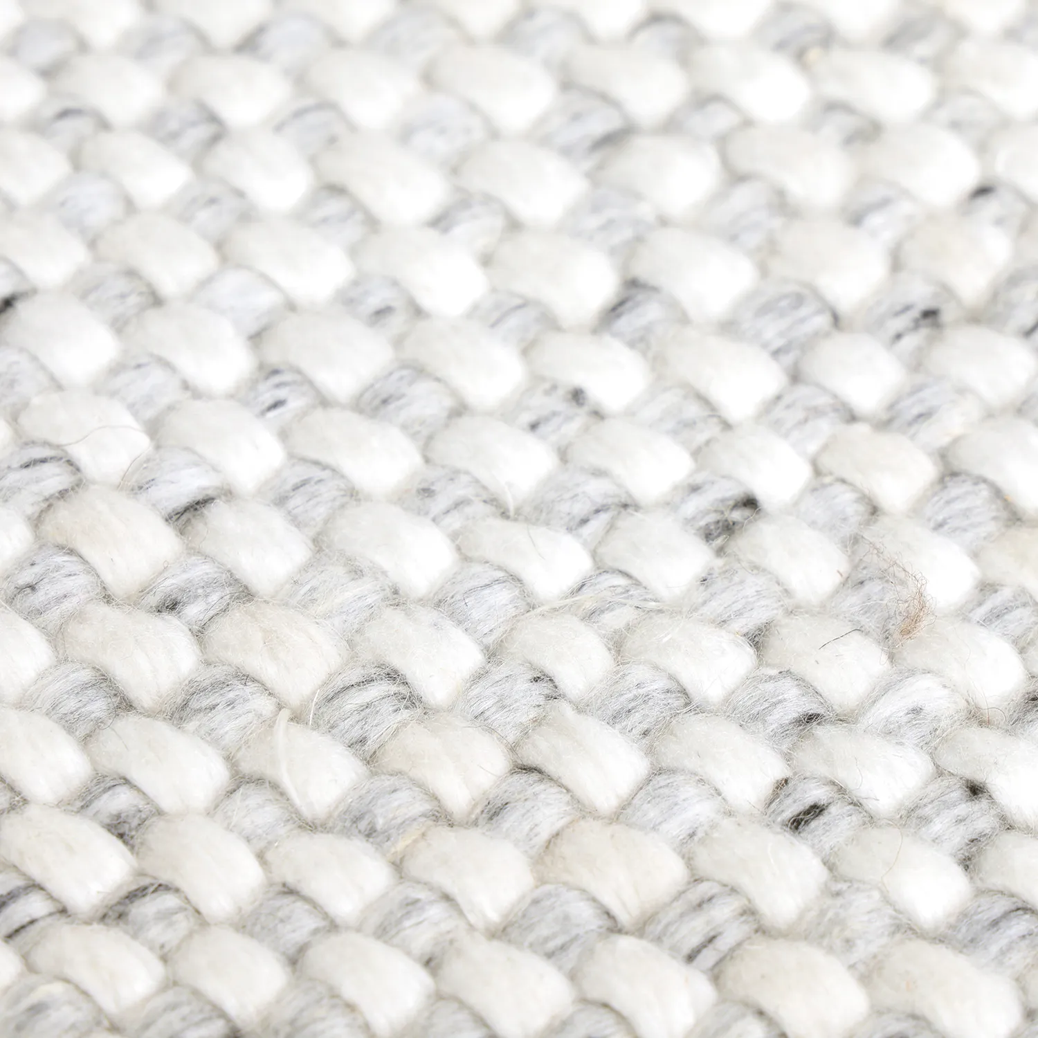 Beltéri és kültéri szőnyeg - Orta Wool Look (világosszürke)