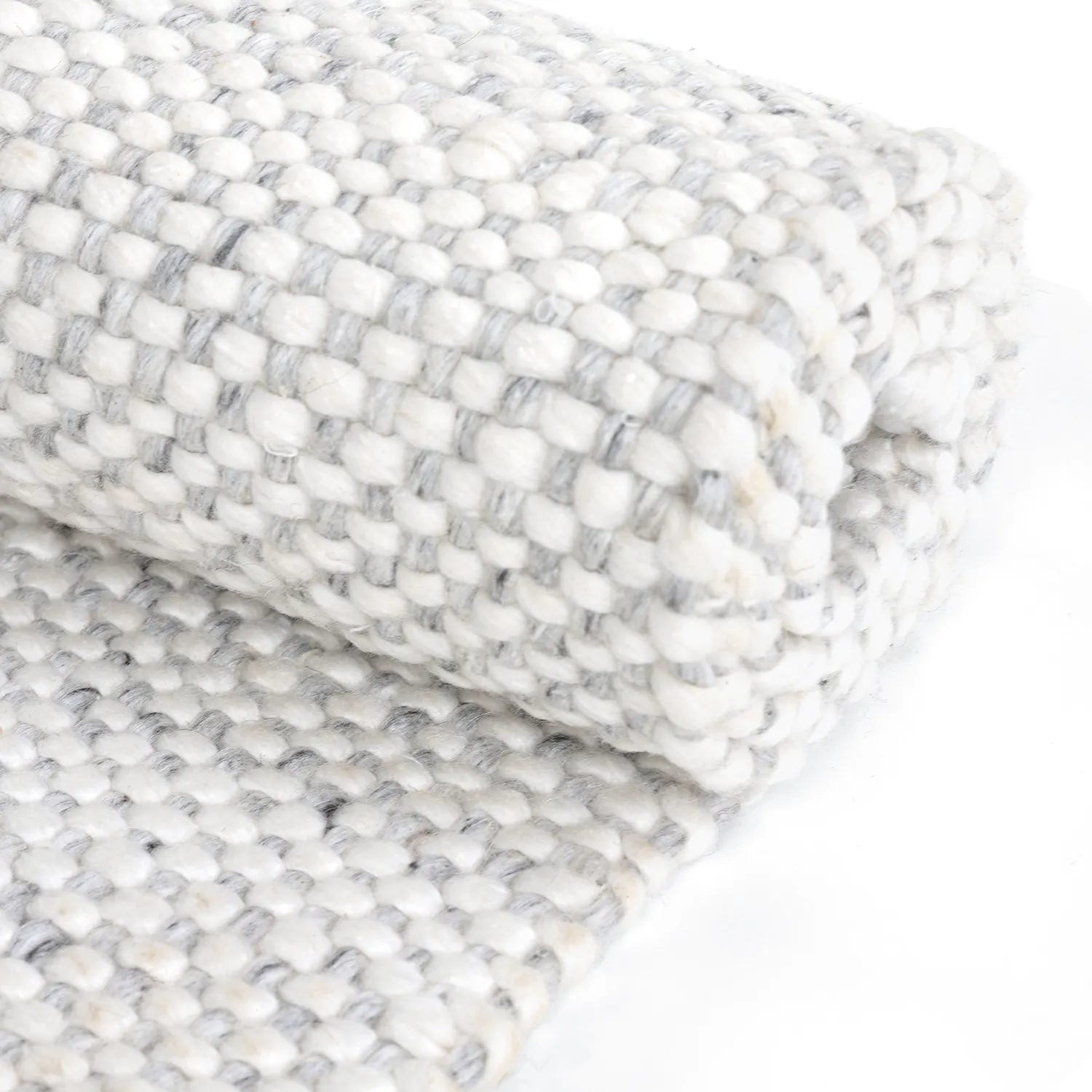 Beltéri és kültéri szőnyeg - Orta Wool Look (világosszürke)