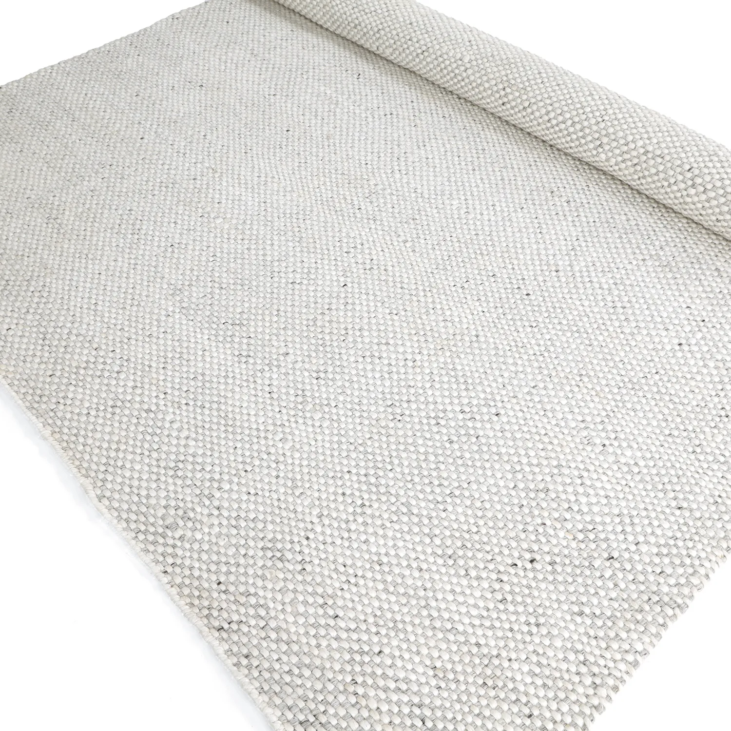 Beltéri és kültéri szőnyeg - Orta Wool Look (világosszürke)