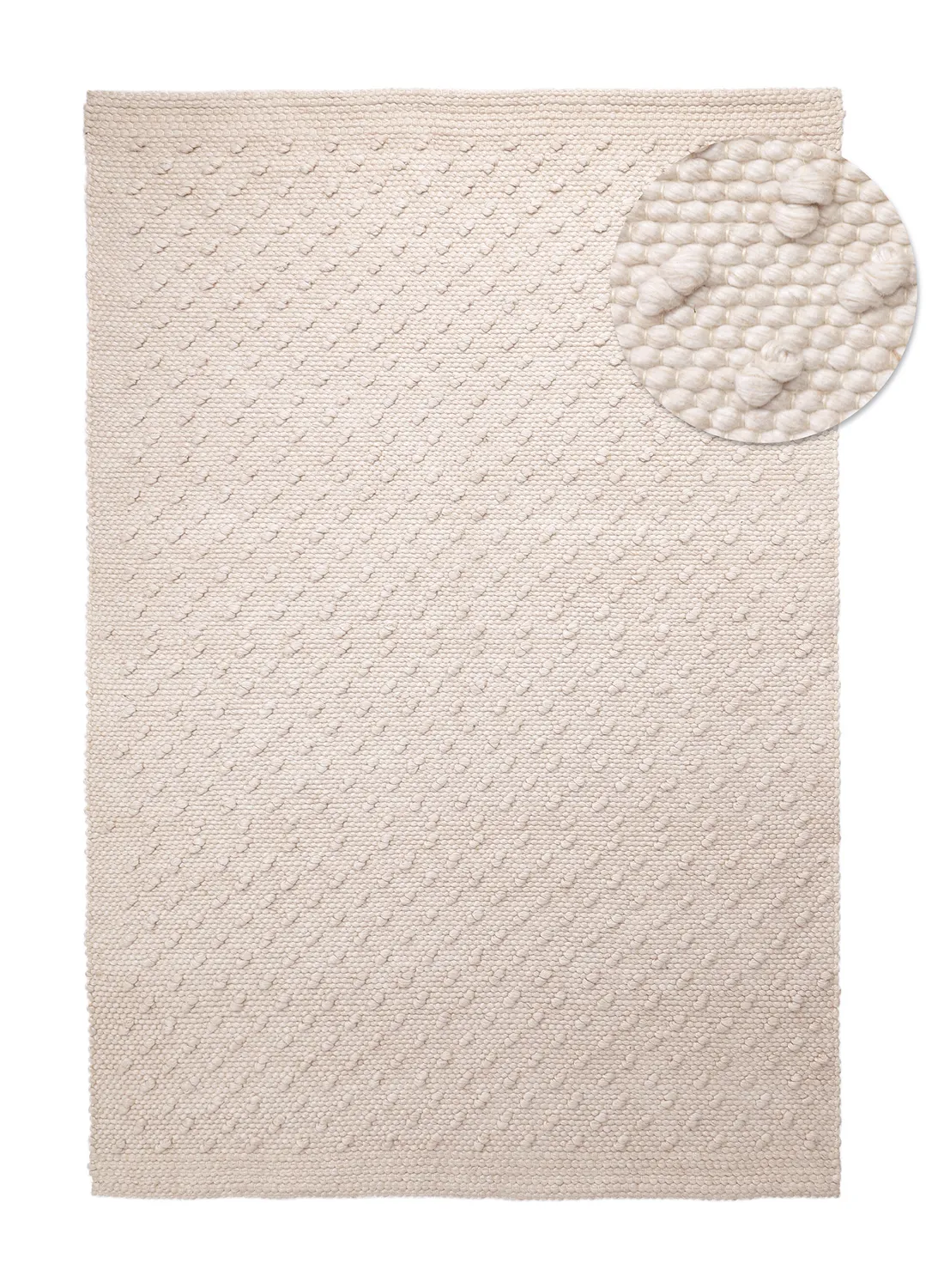 Beltéri és kültéri szőnyeg - Todi Wool Look (krém)