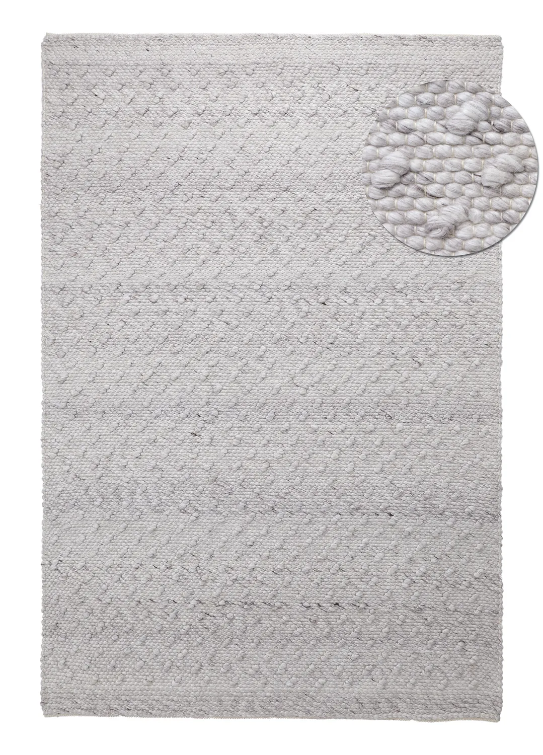 Beltéri és kültéri szőnyeg - Todi Wool Look (szürke/bézs)