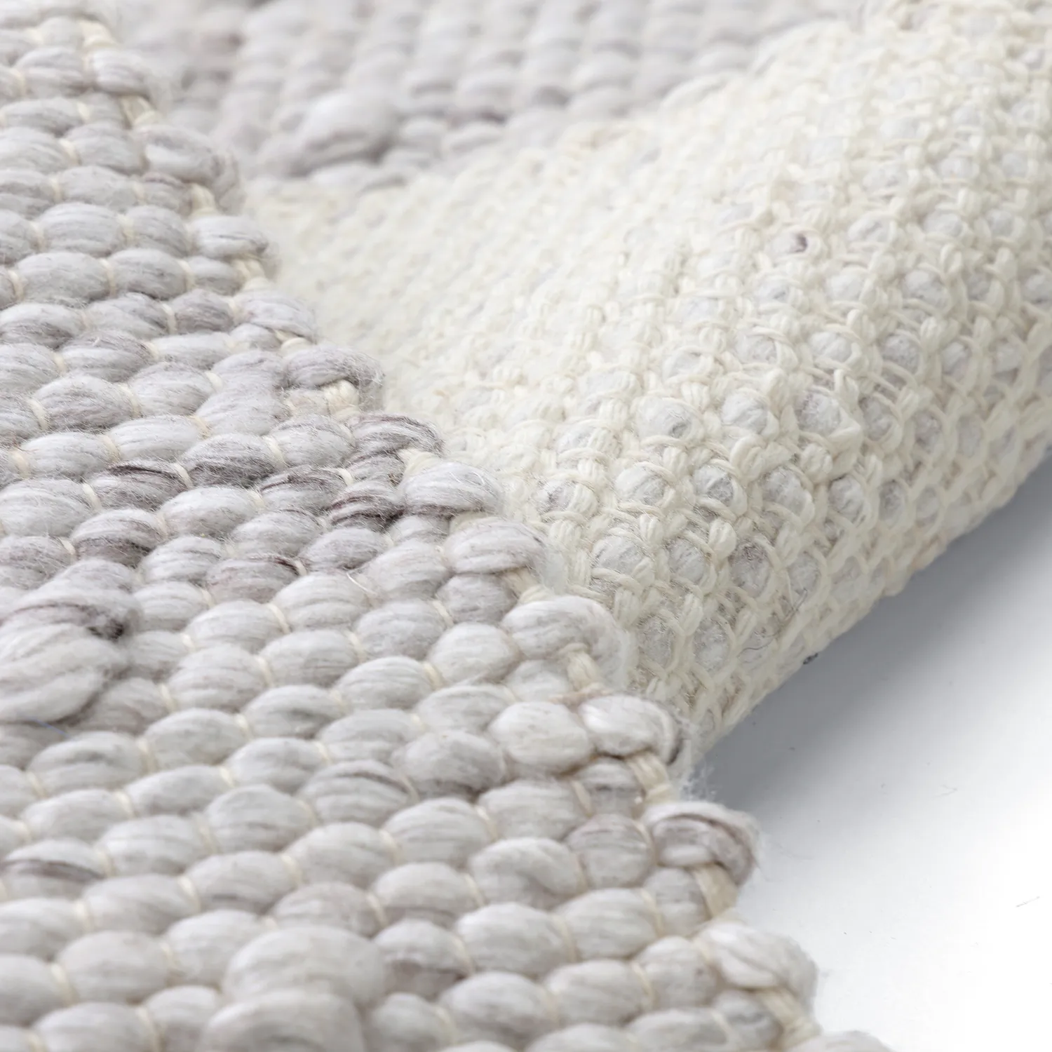 Beltéri és kültéri szőnyeg - Todi Wool Look (szürke/bézs)
