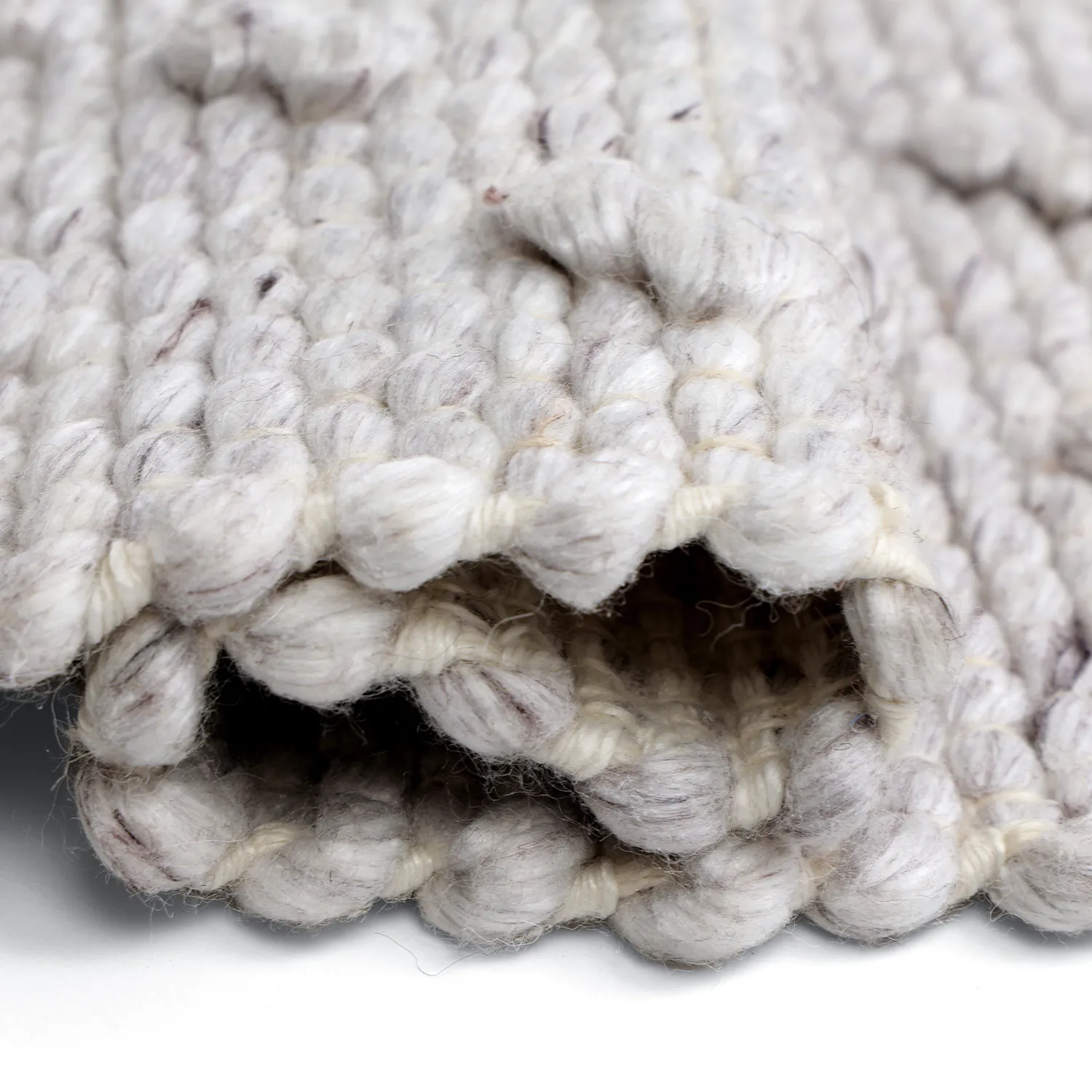 Beltéri és kültéri szőnyeg - Todi Wool Look (szürke/bézs)