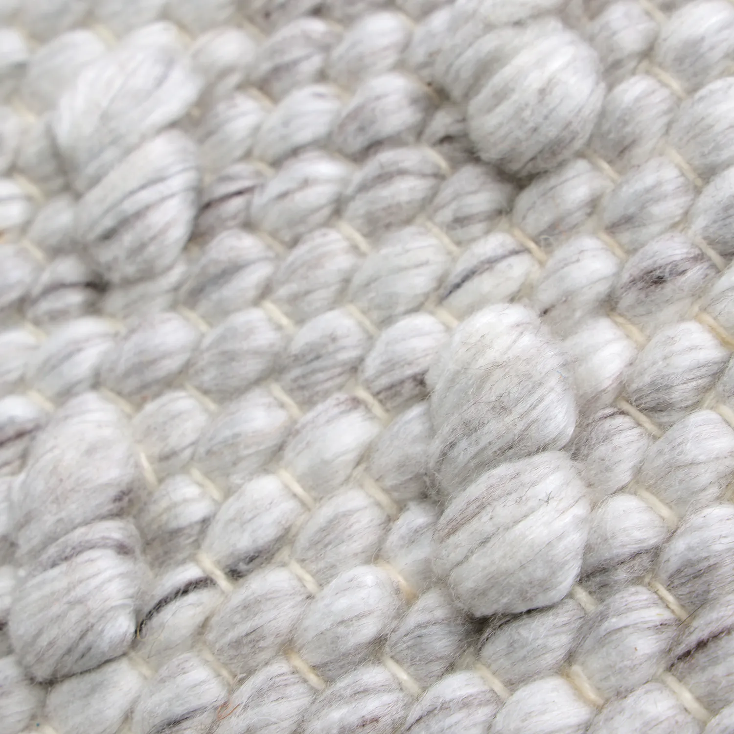 Beltéri és kültéri szőnyeg - Todi Wool Look (szürke/bézs)