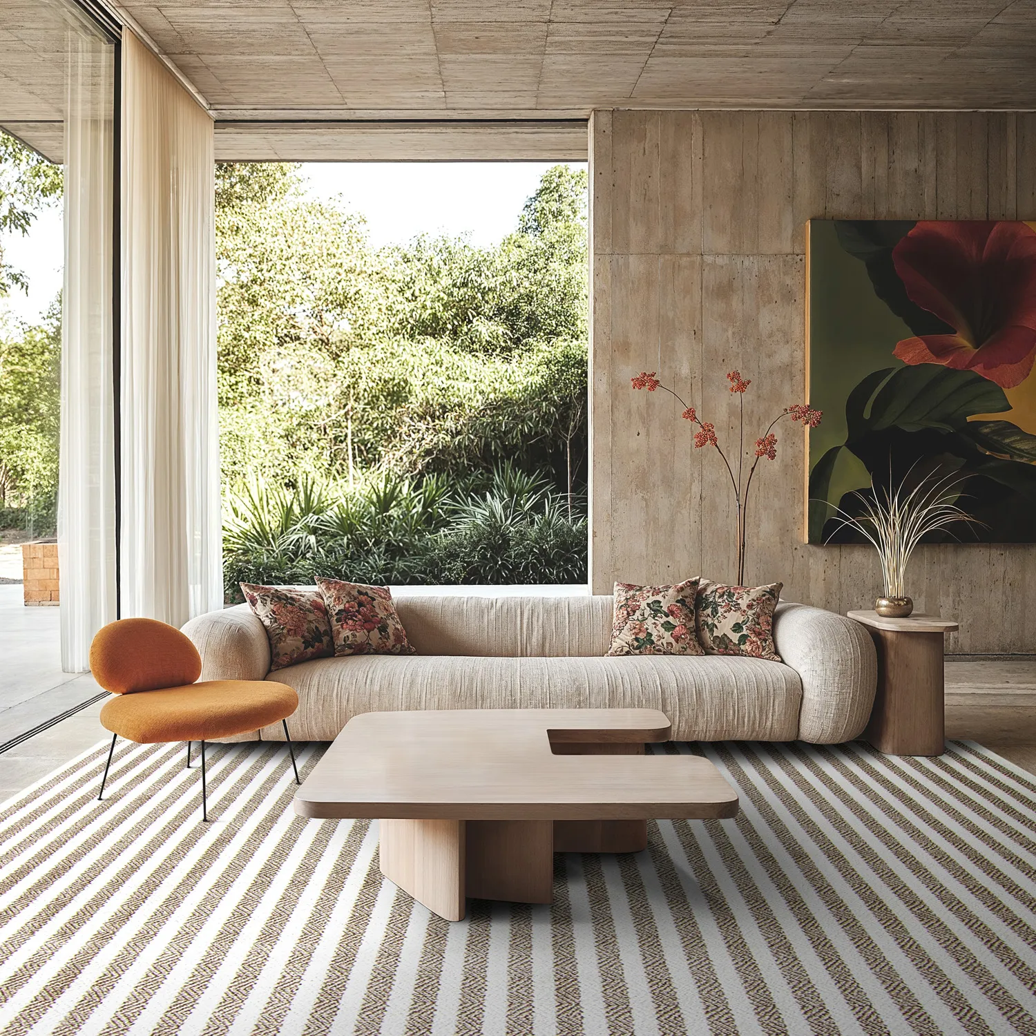 Shaggy Indoor-Outdoor - Baldwin (krém/bézs)