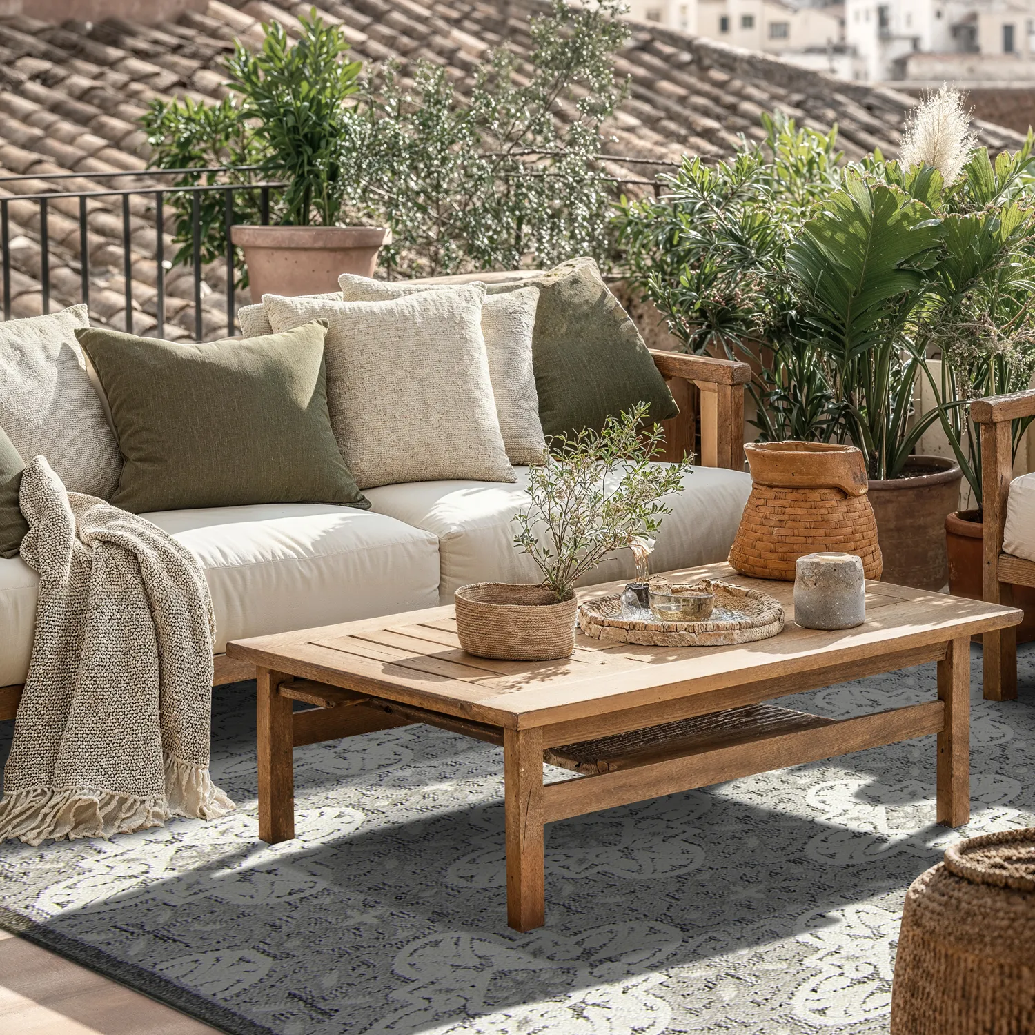 Shaggy Indoor-Outdoor - Hampton (szürke)