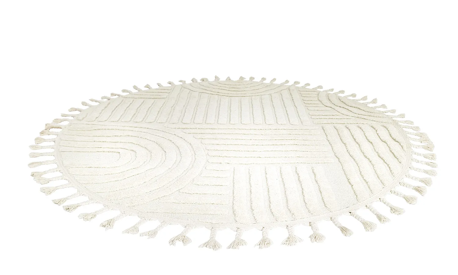 Kerek szőnyeg - Campbell (offwhite)