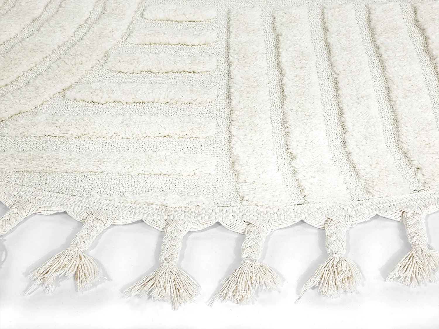 Kerek szőnyeg - Campbell (offwhite)