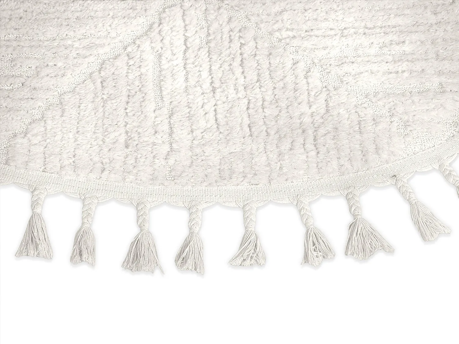 Kerek szőnyeg - Dallas (offwhite)