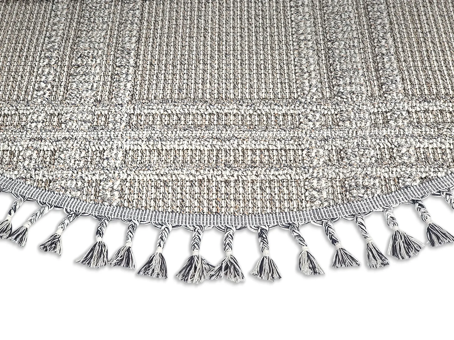 Kerek szőnyeg - Indoor/Outdoor Victoria (szürke)