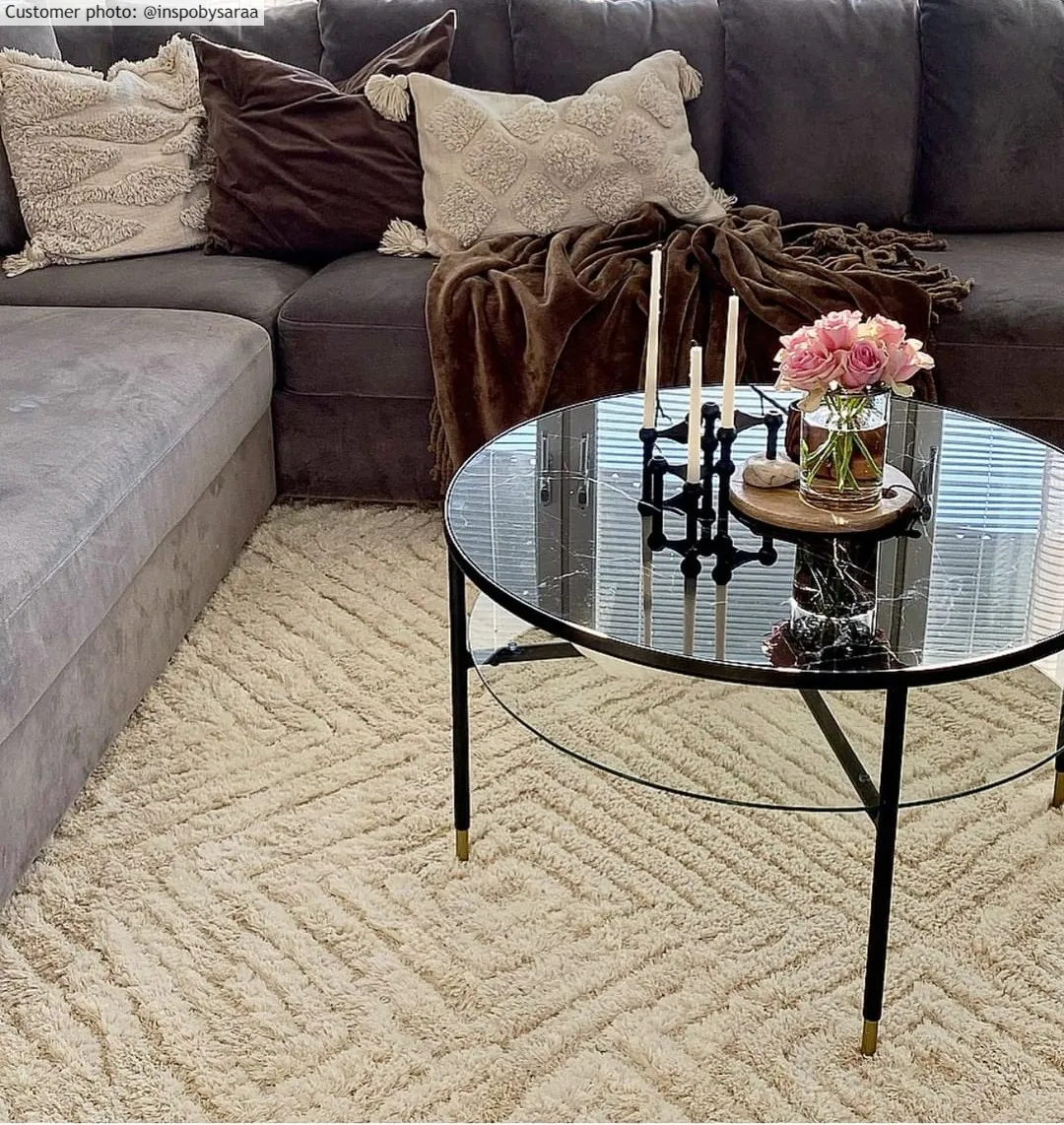 Shaggy szőnyeg - Monti (offwhite)