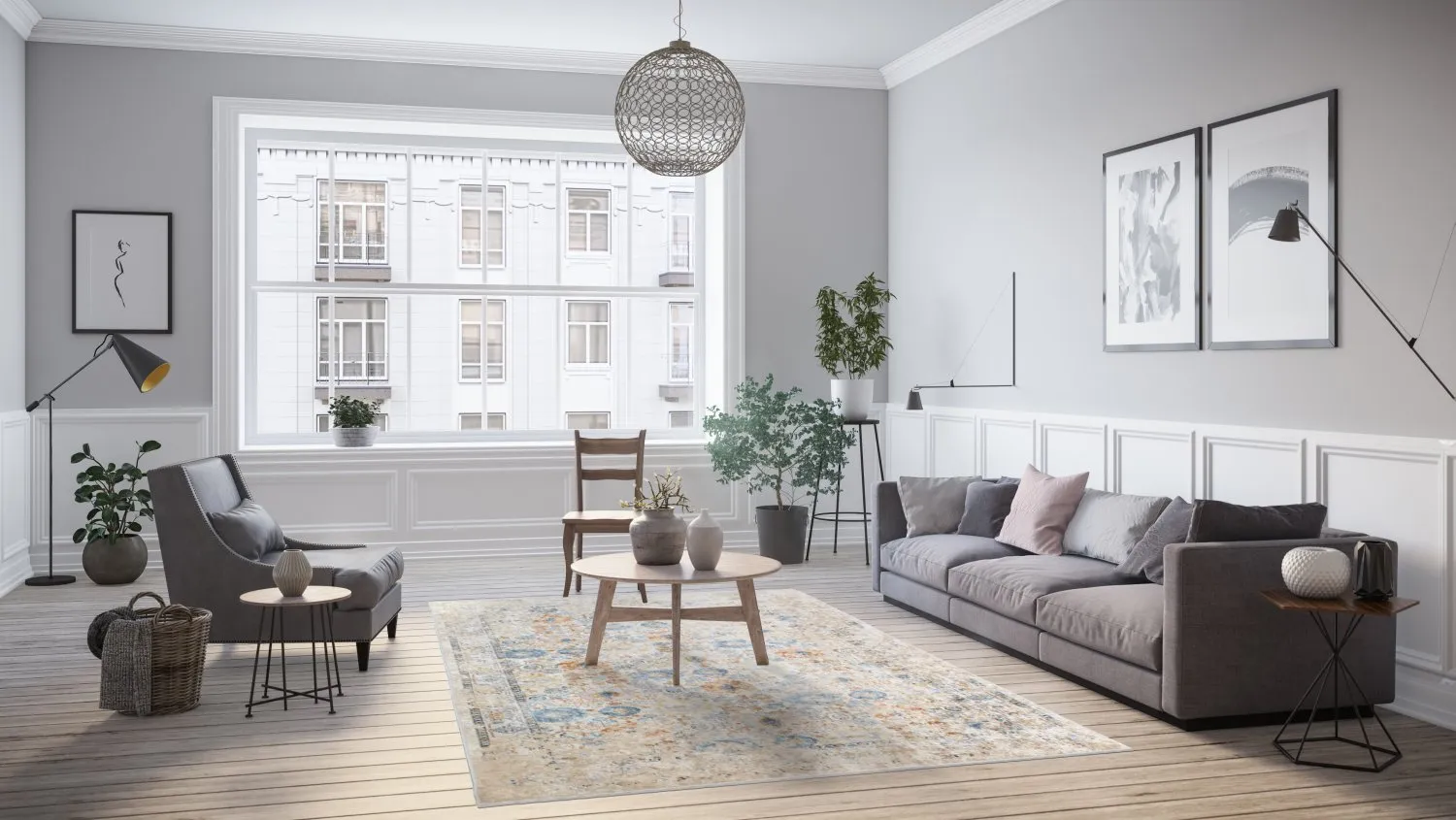 Wilton szőnyeg - Autoire (bezs)