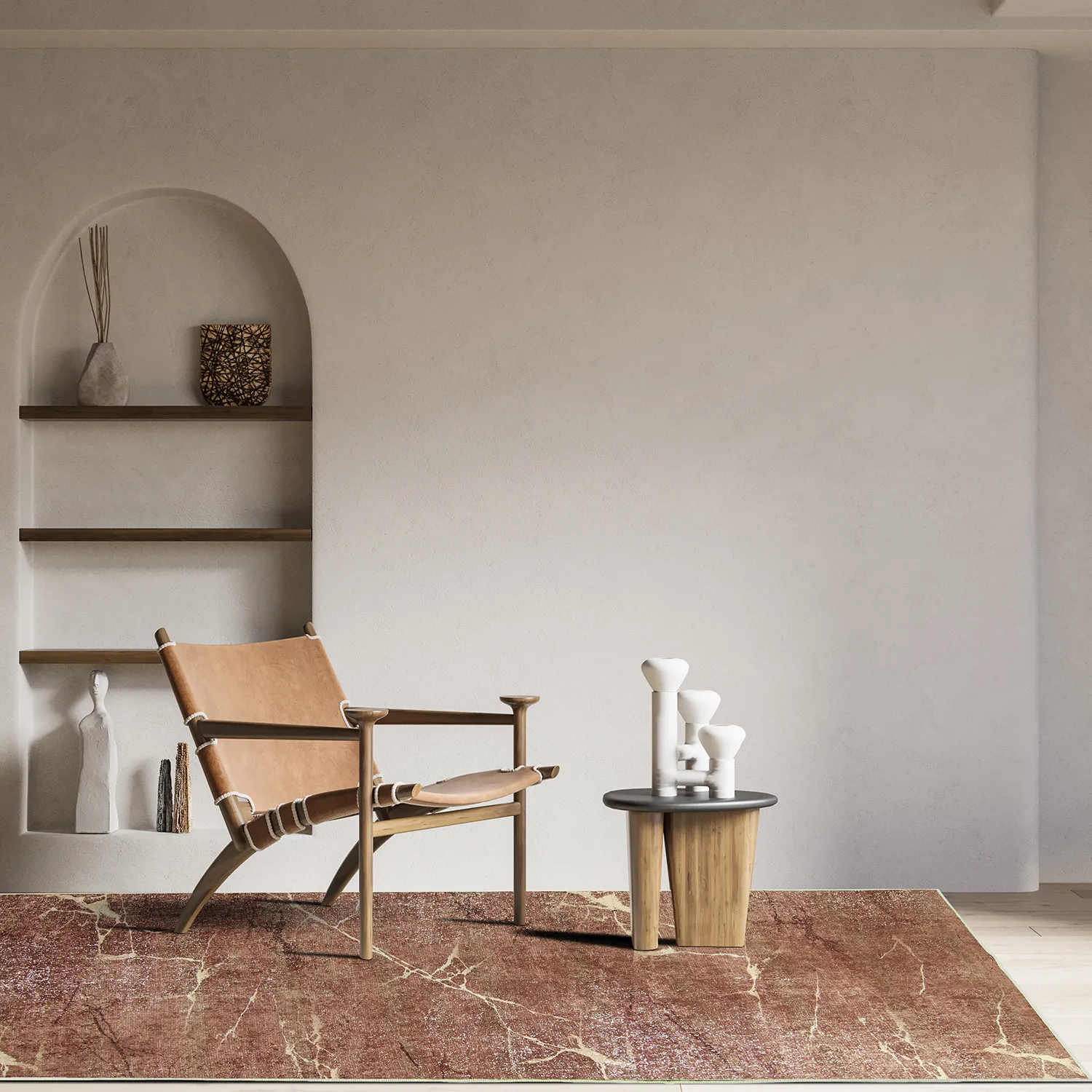 Wilton szőnyeg - Nara (barna/arany)