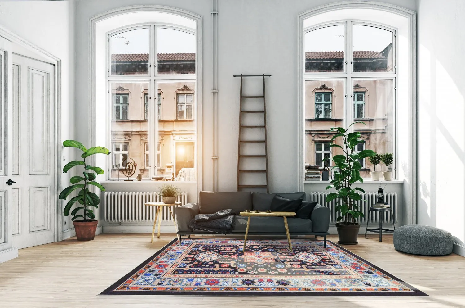 Wilton szőnyeg - Kayaköy (többszínű)