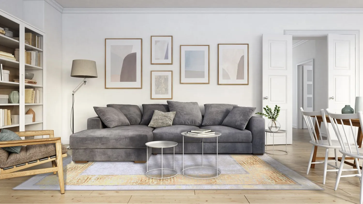 Wilton szőnyeg - Tilos (szürke)