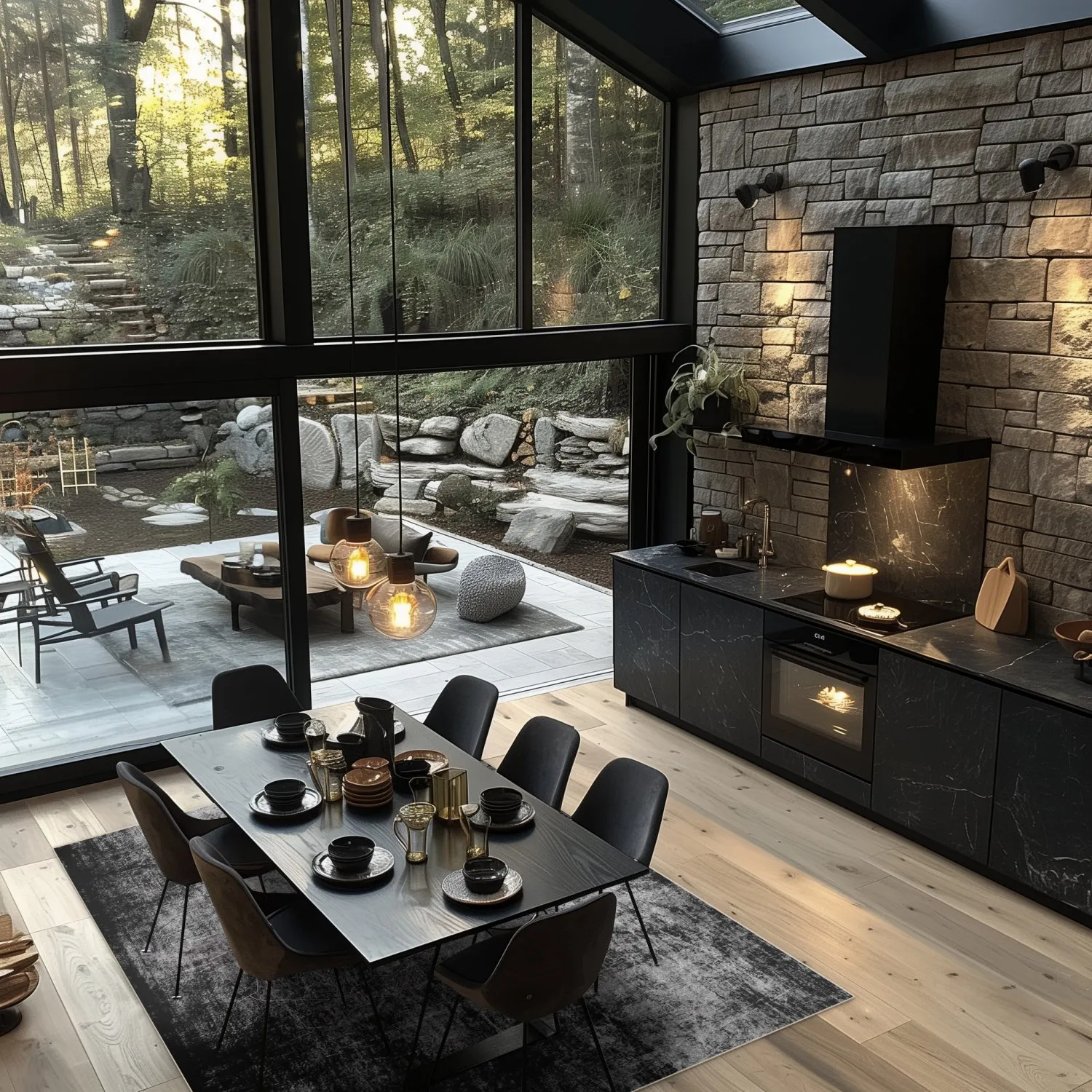 Wilton szőnyeg - Lynton (fekete)