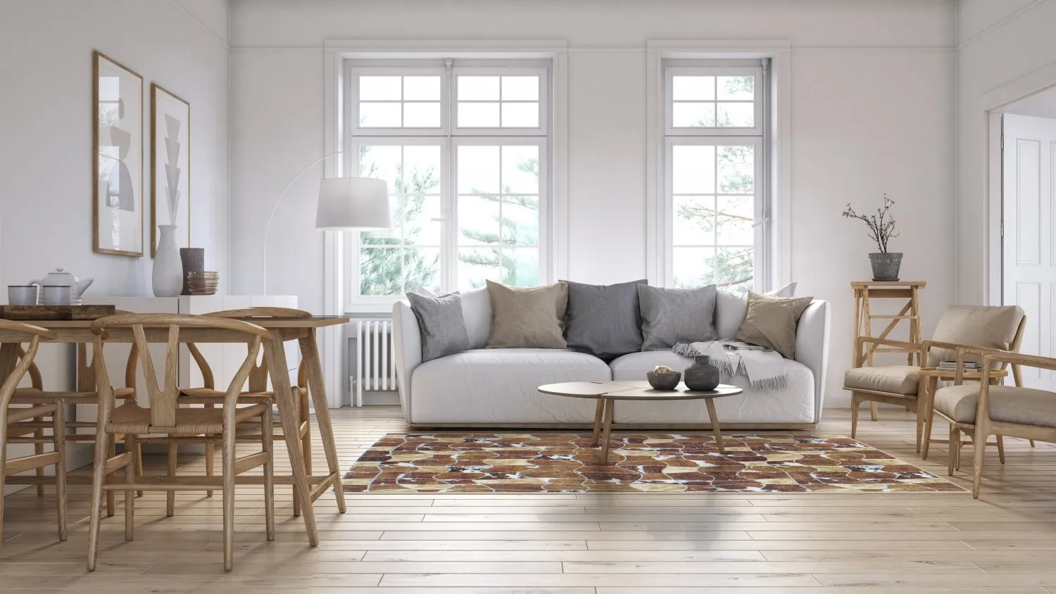 Wilton szőnyeg - Nonza (barna)