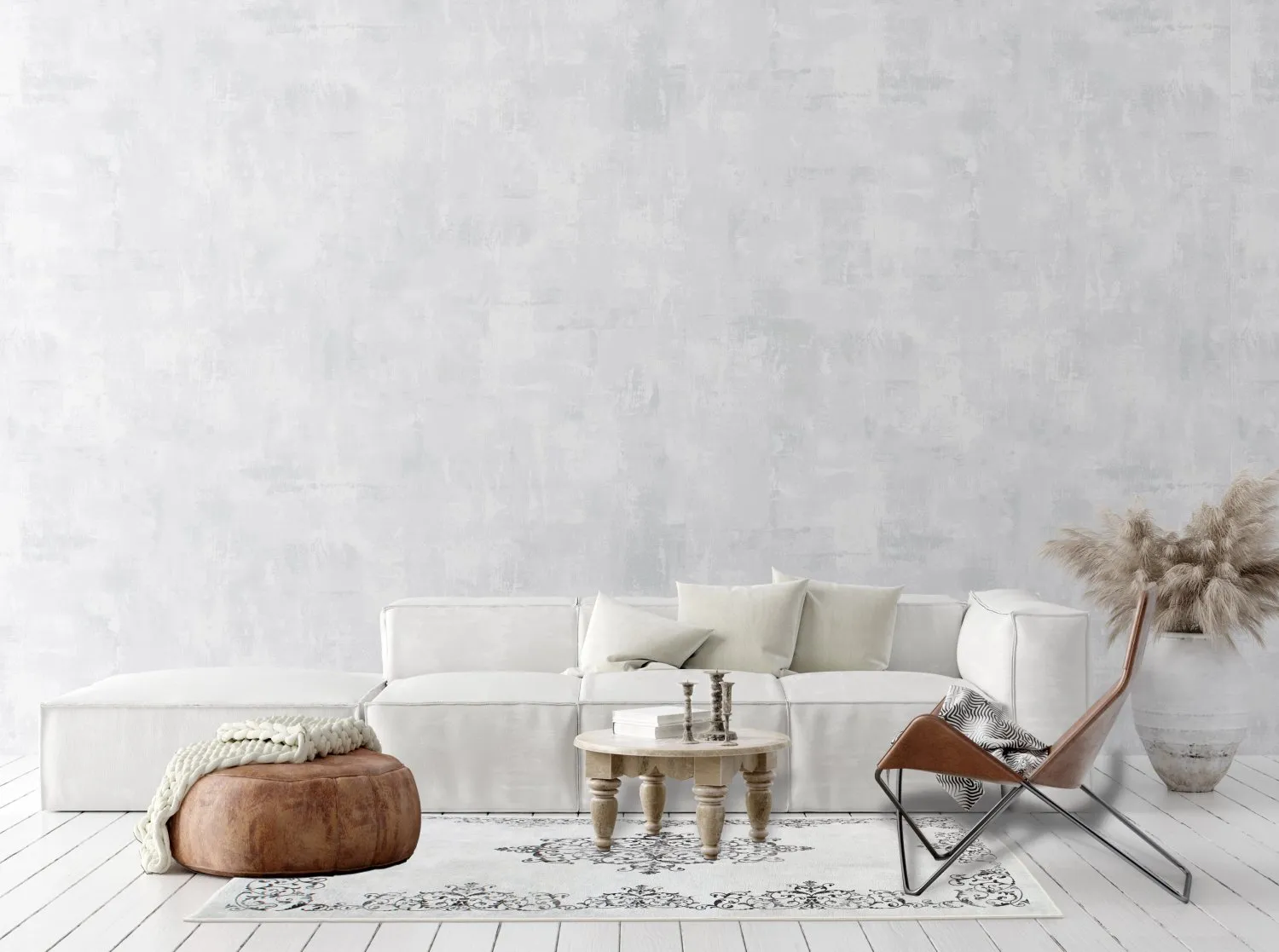 Wilton szőnyeg - Santi (fehér/fekete)