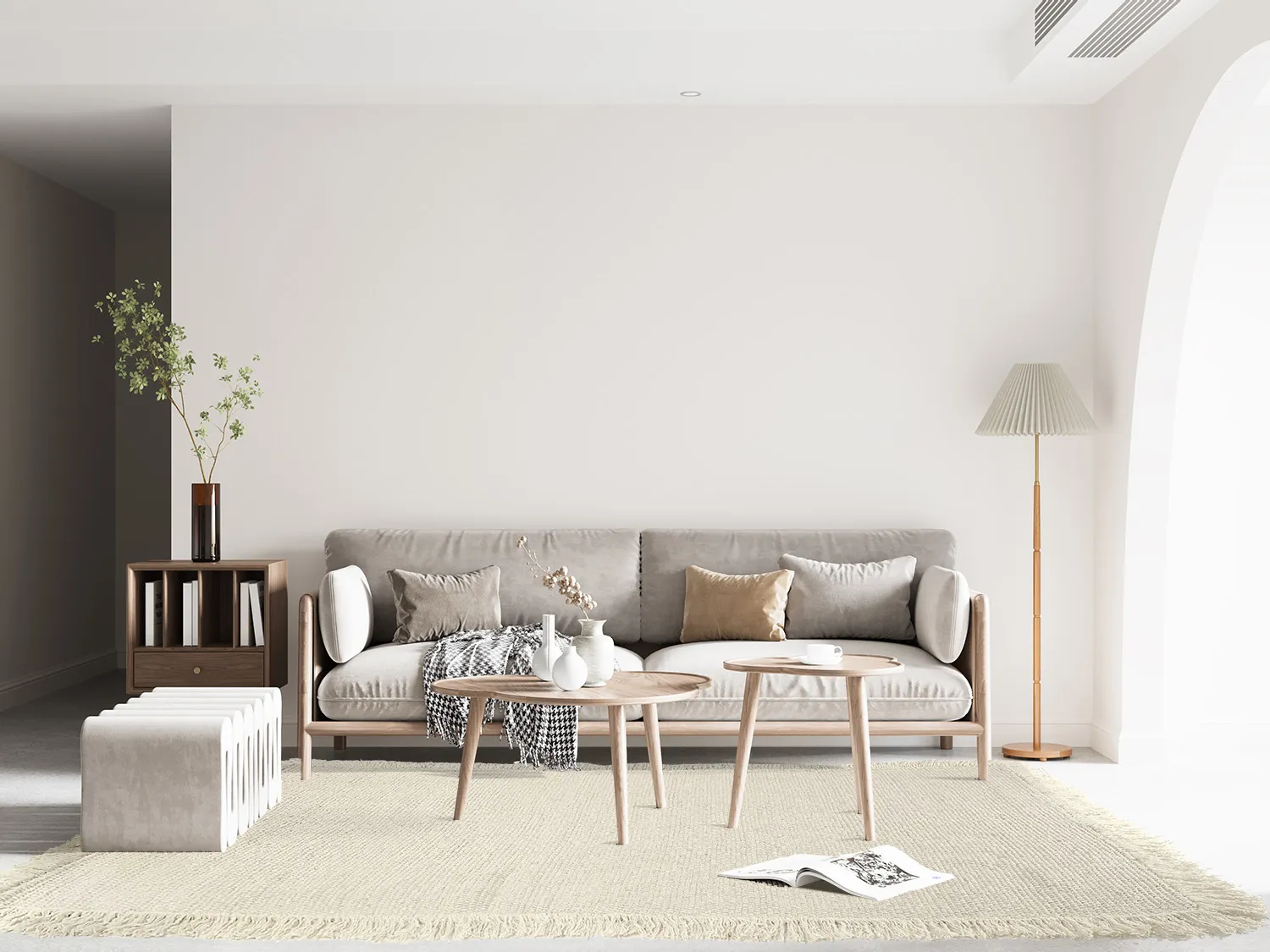 Gyapjúszőnyeg - Pike (krém)