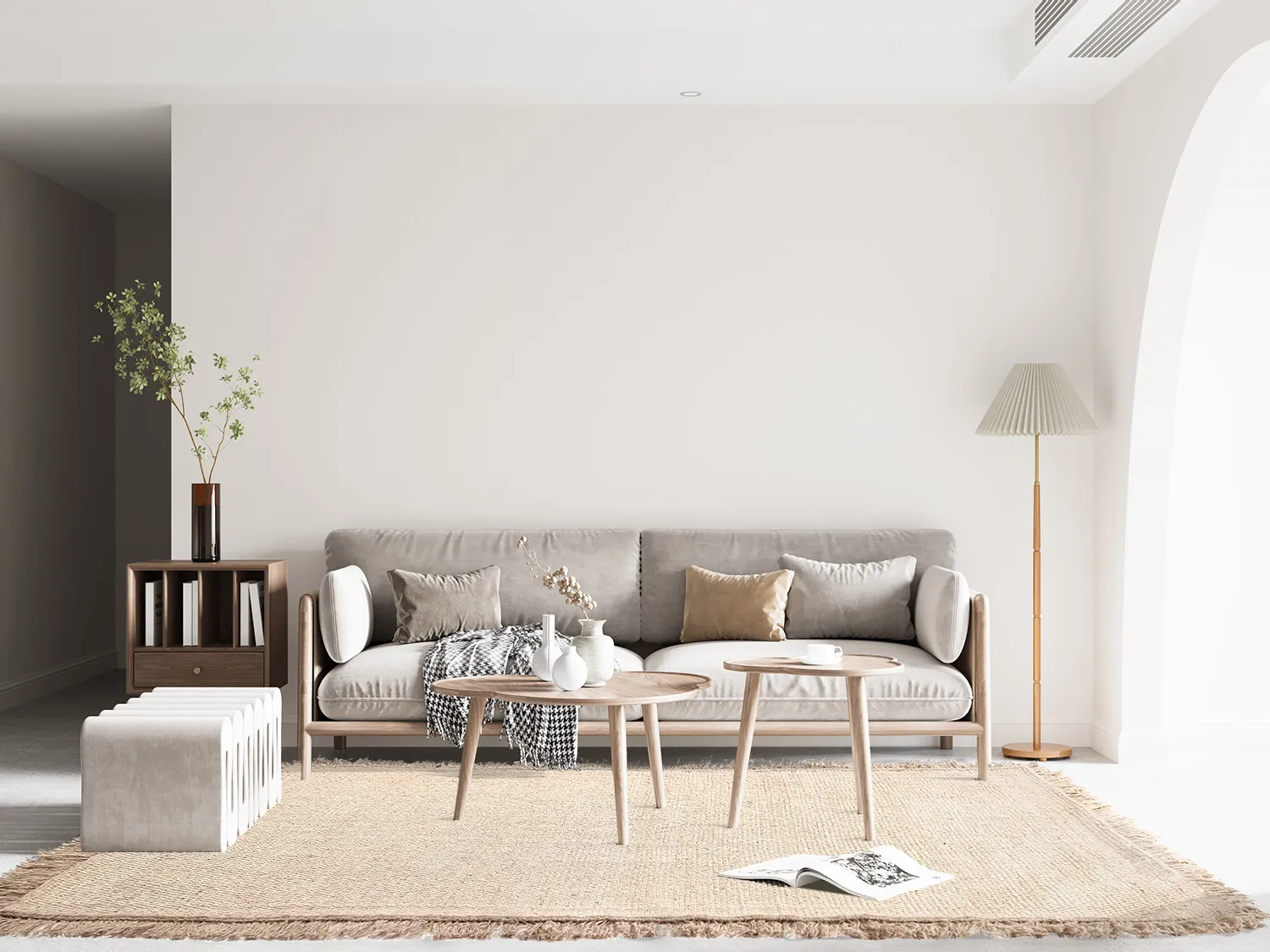 Gyapjúszőnyeg - Pike (bézs)