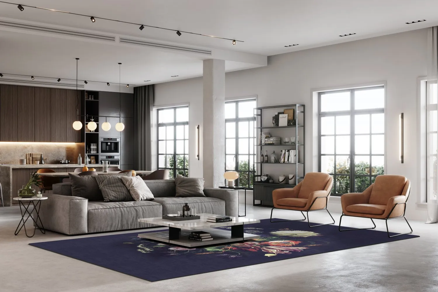 Wilton szőnyeg - Rich Flowers (többszínű)