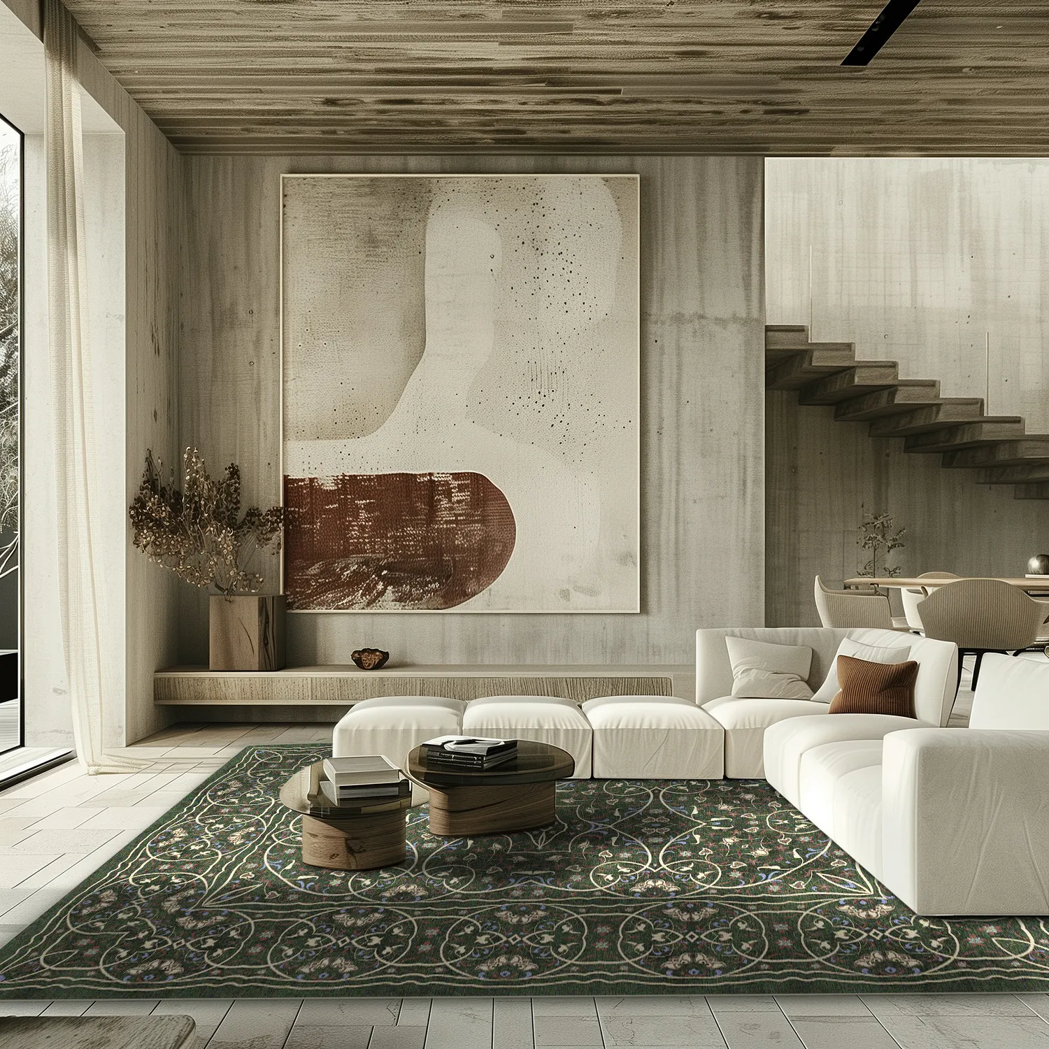 Wilton szőnyeg - Dara (zöld)