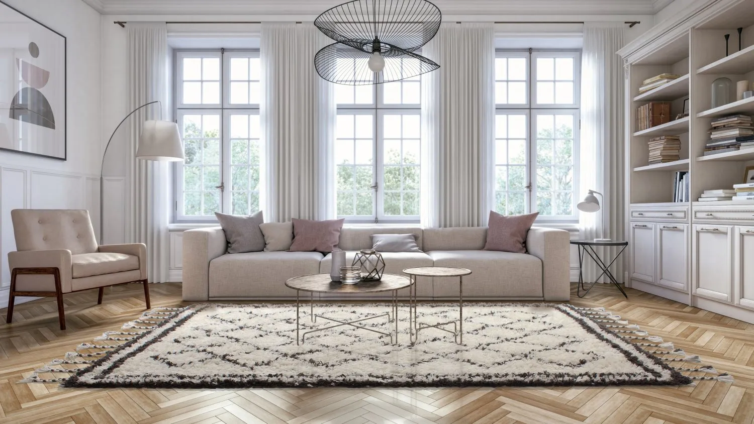 Gyapjúszőnyeg - Avila Berber