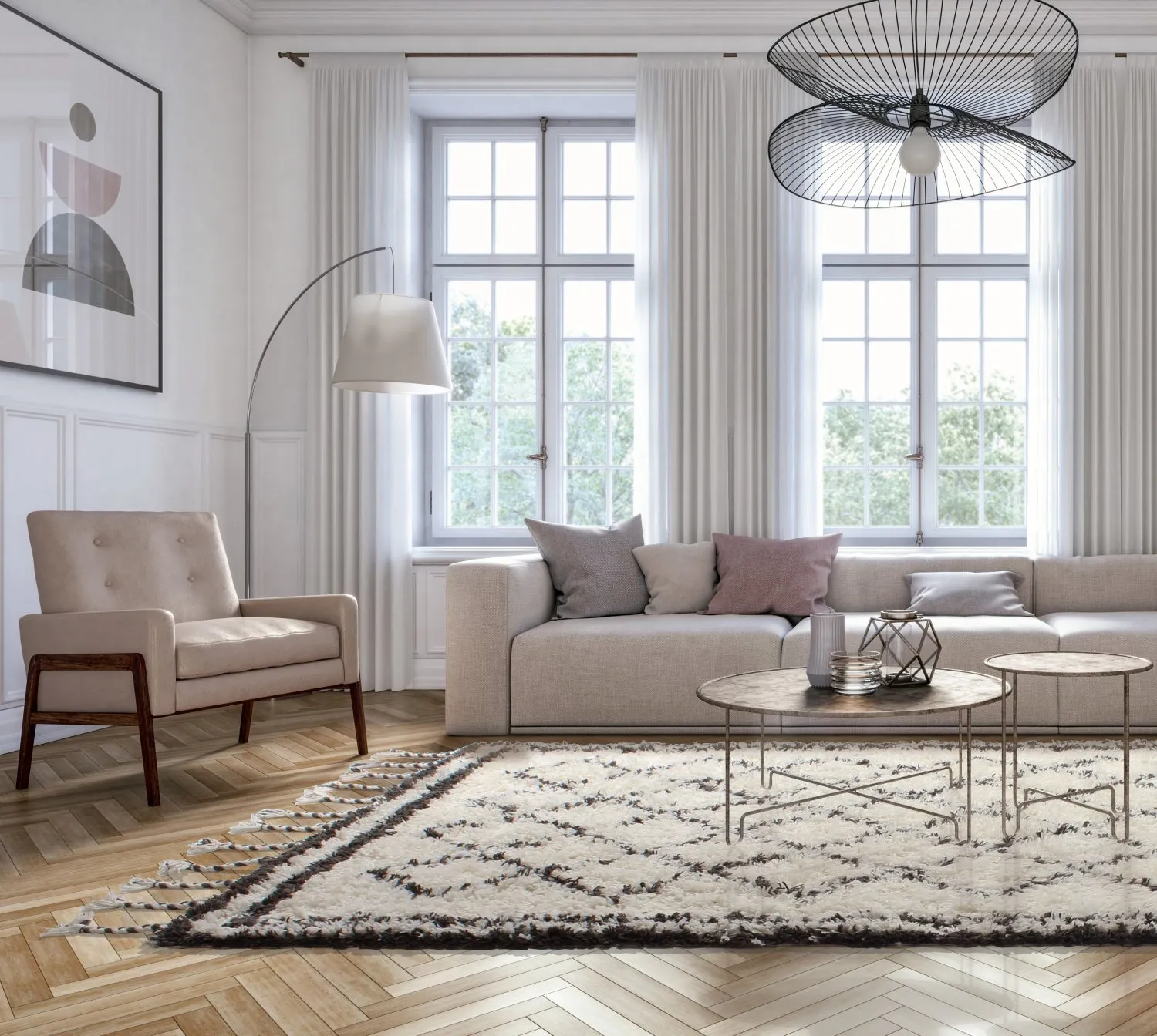 Gyapjúszőnyeg - Avila Berber