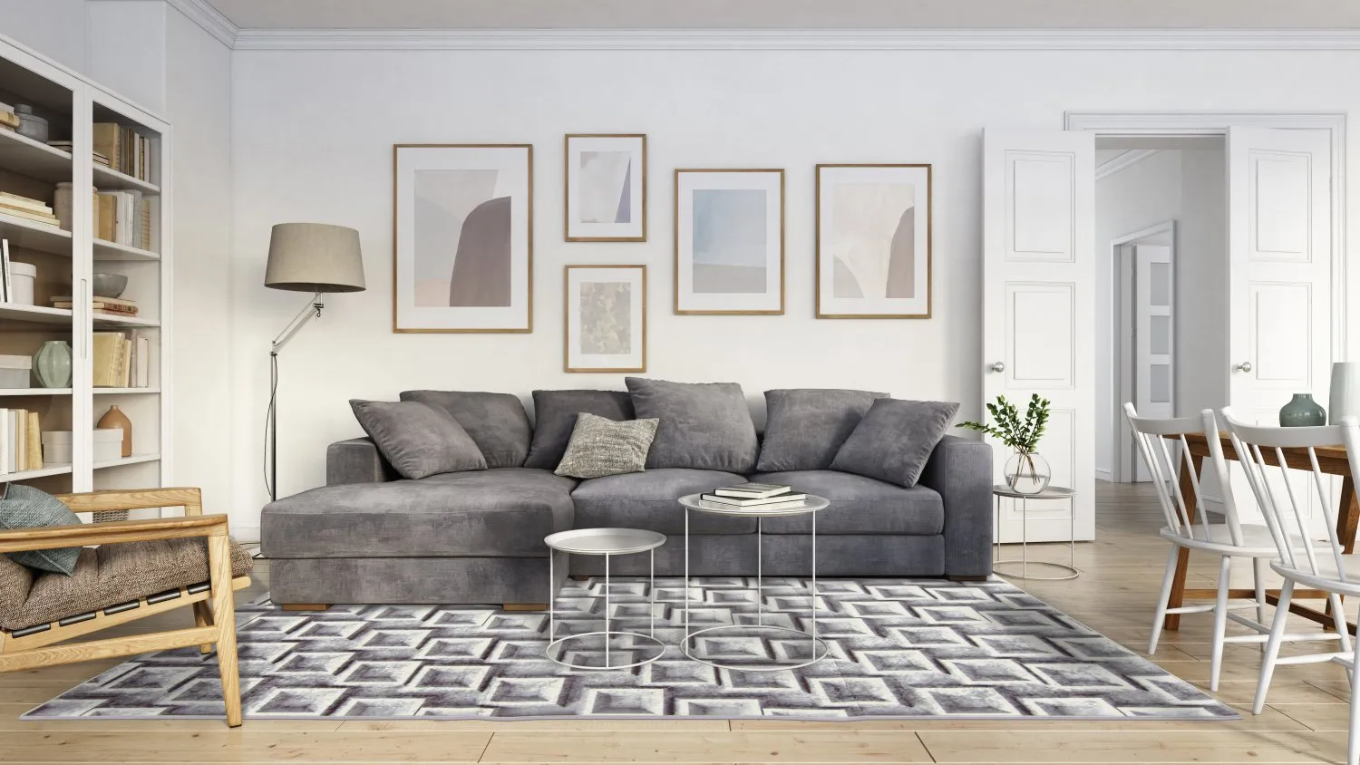 Wilton szőnyeg - Salerno (szürke)