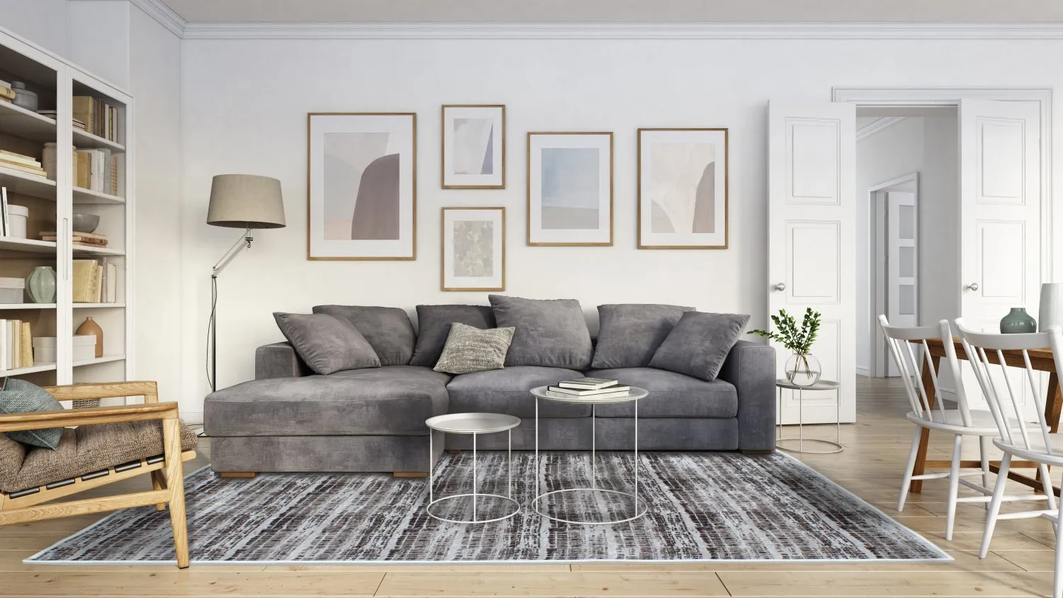 Wilton szőnyeg - Sabha (szürke)