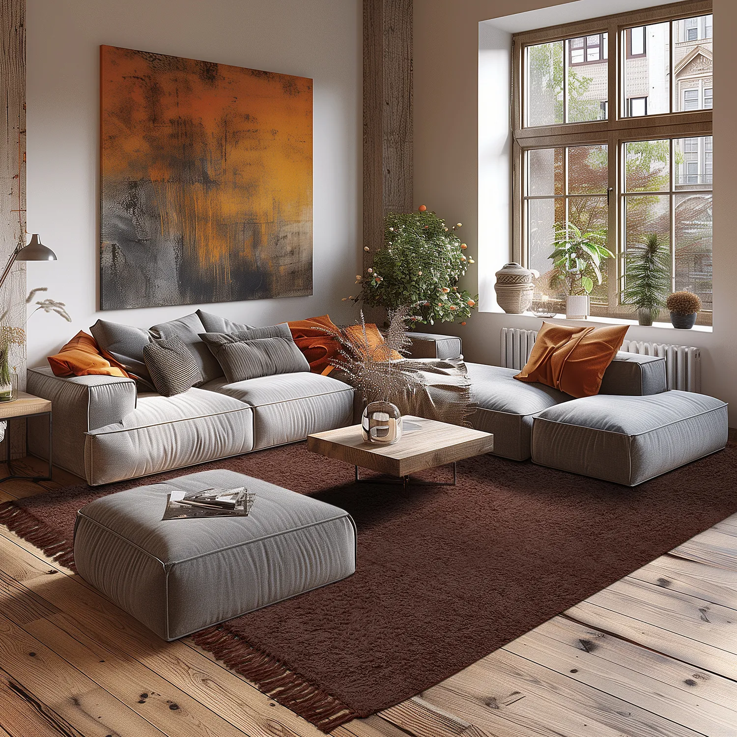 Shaggy szőnyeg - Alba Natural Cotton Shaggy (barna)