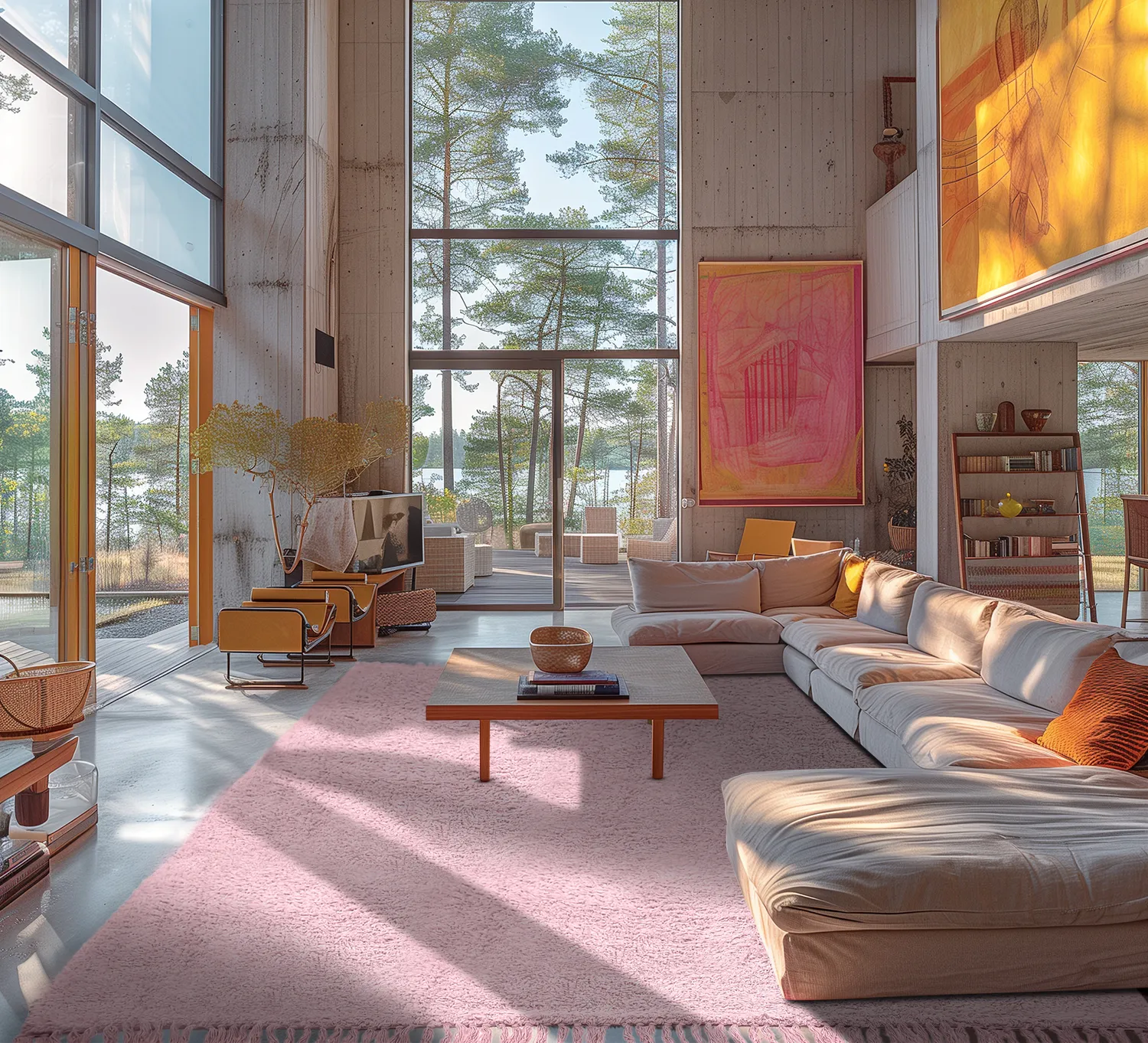 Shaggy szőnyeg - Alba Natural Cotton Shaggy (világosrózsaszín)