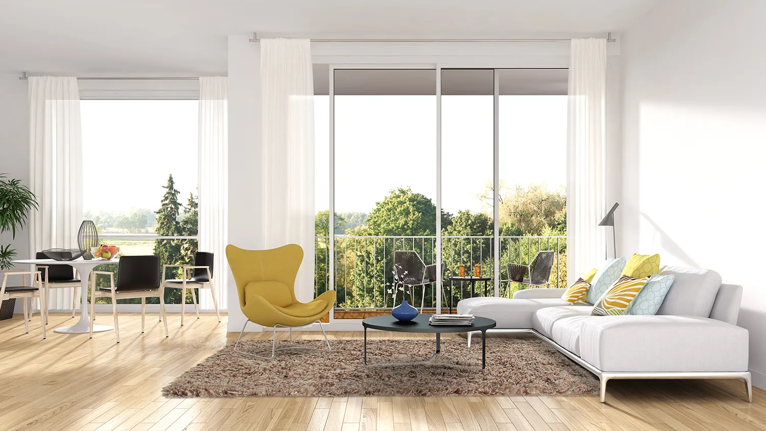 Shaggy szőnyeg - Antuco (barna)