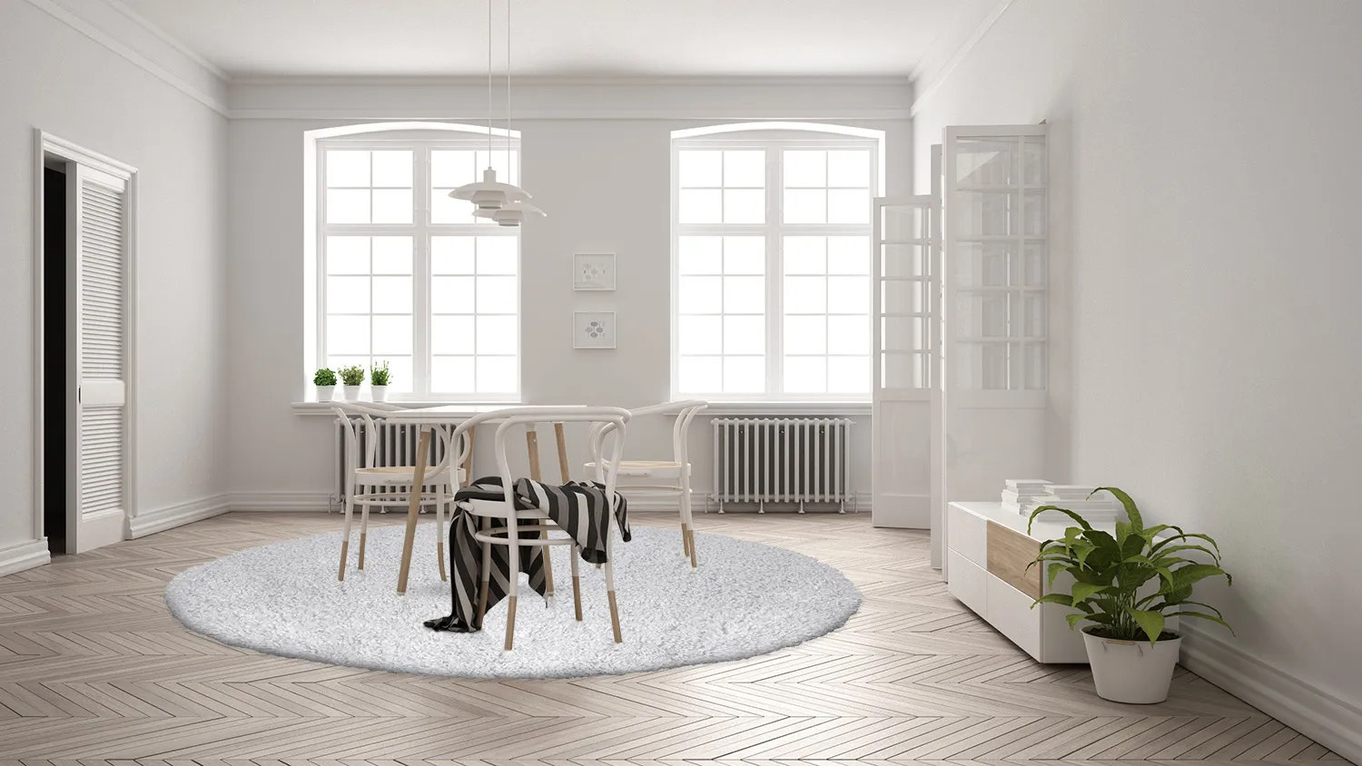 Kerek szőnyegek - Antuco (világosszürke)